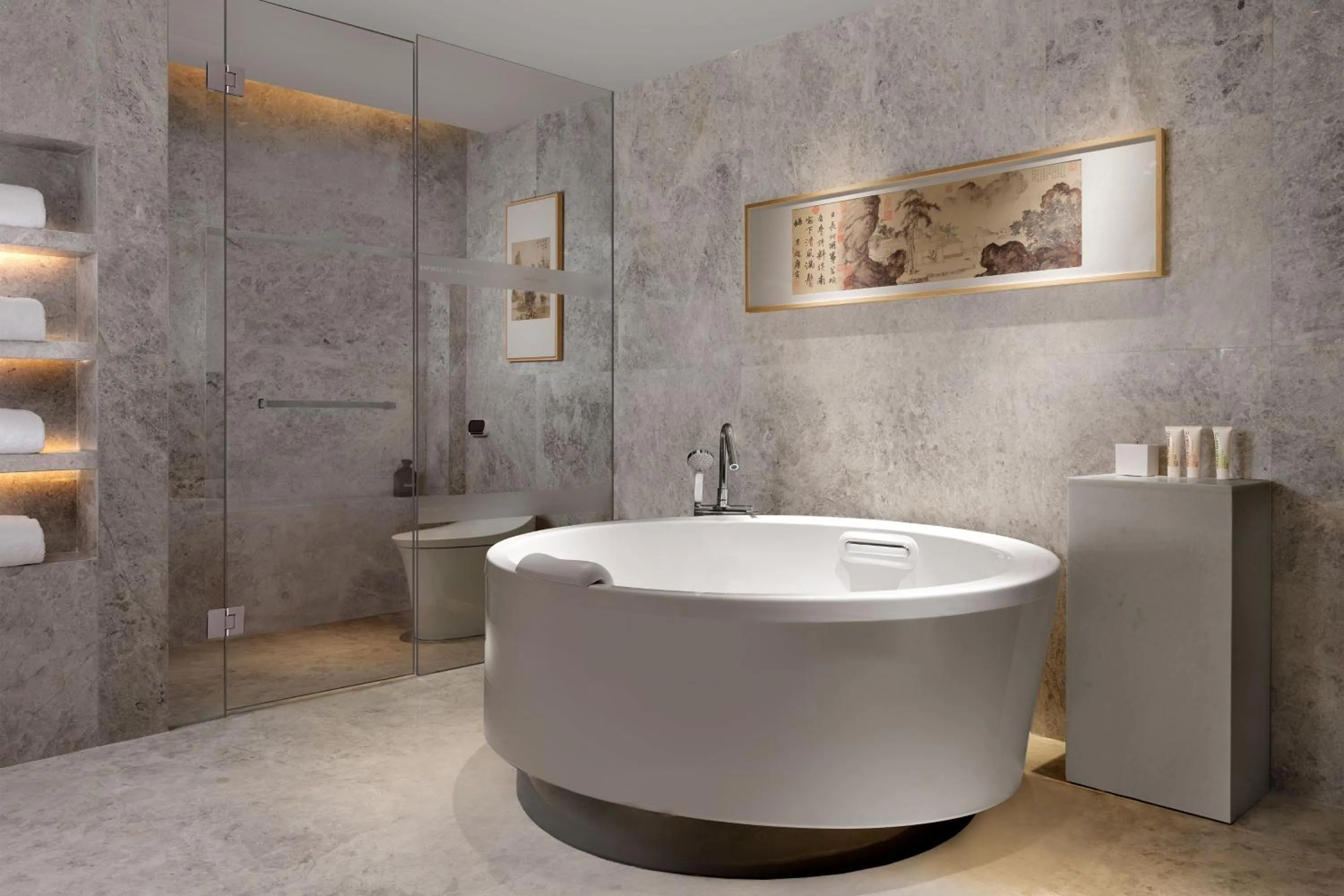 Bathroom in Le Meridien Hangzhou, Binjiang