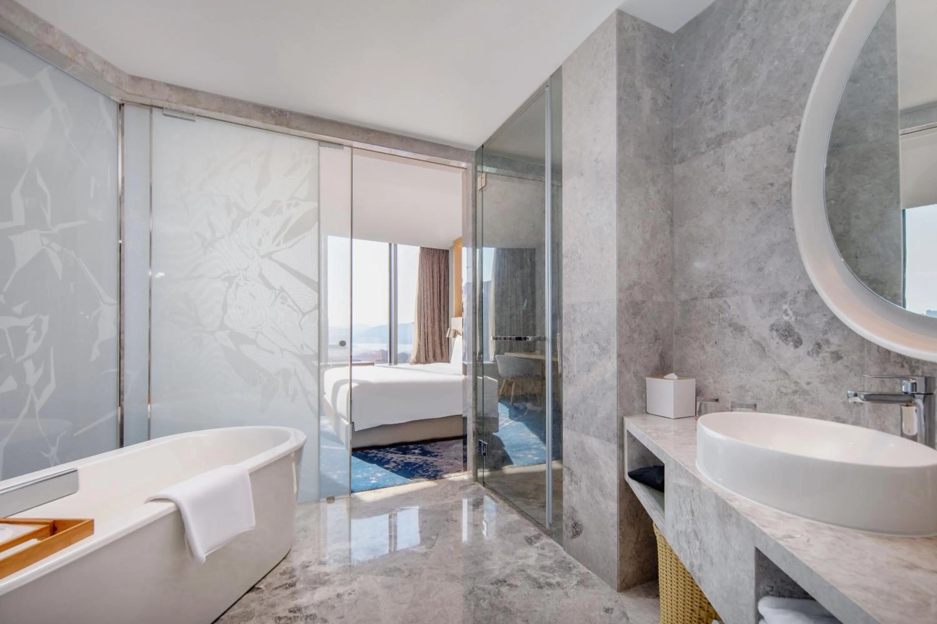 Toilet in Le Meridien Hangzhou, Binjiang