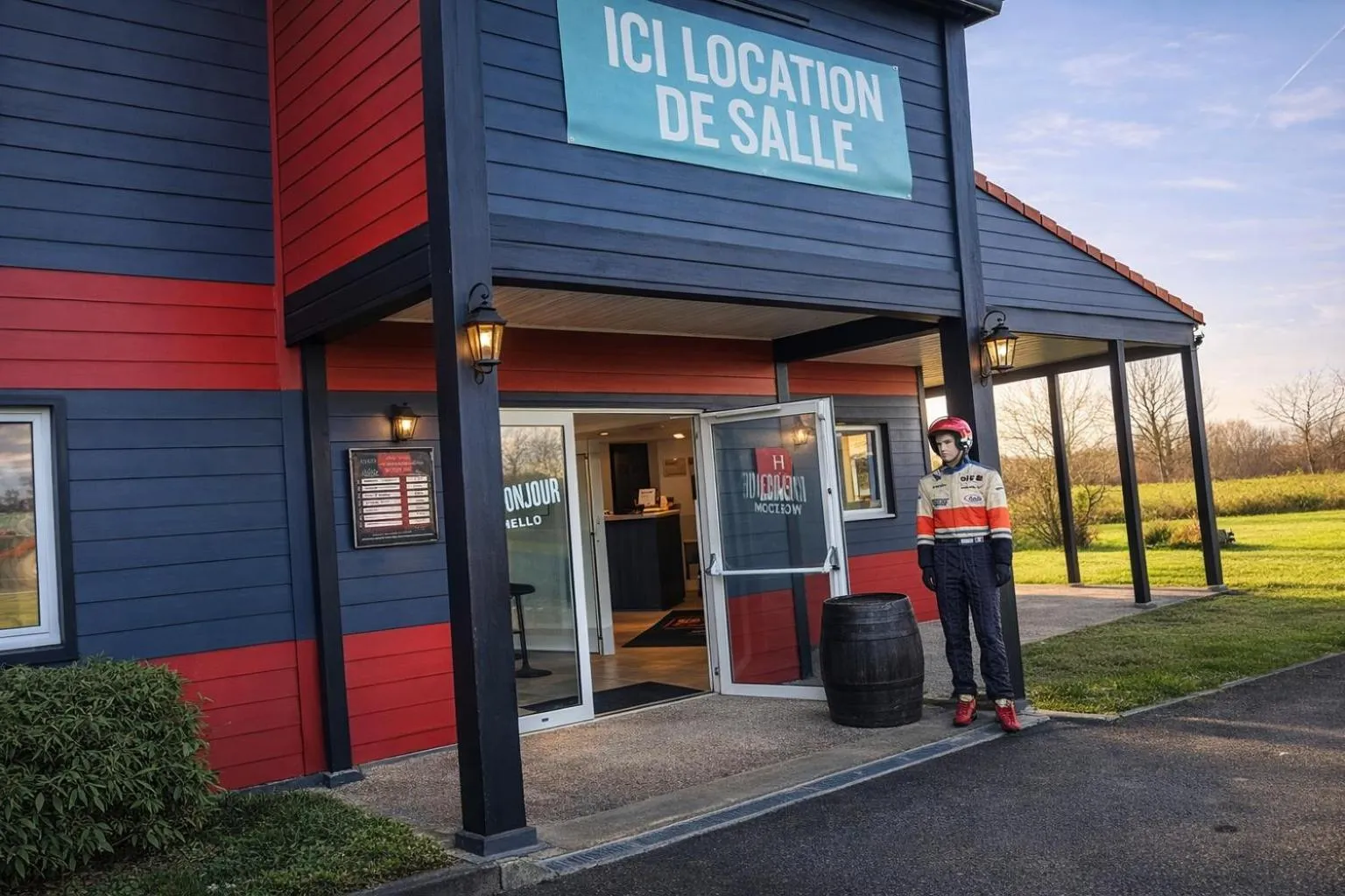 Lobby or reception in Enzo Hotels Chartres Mainvilliers