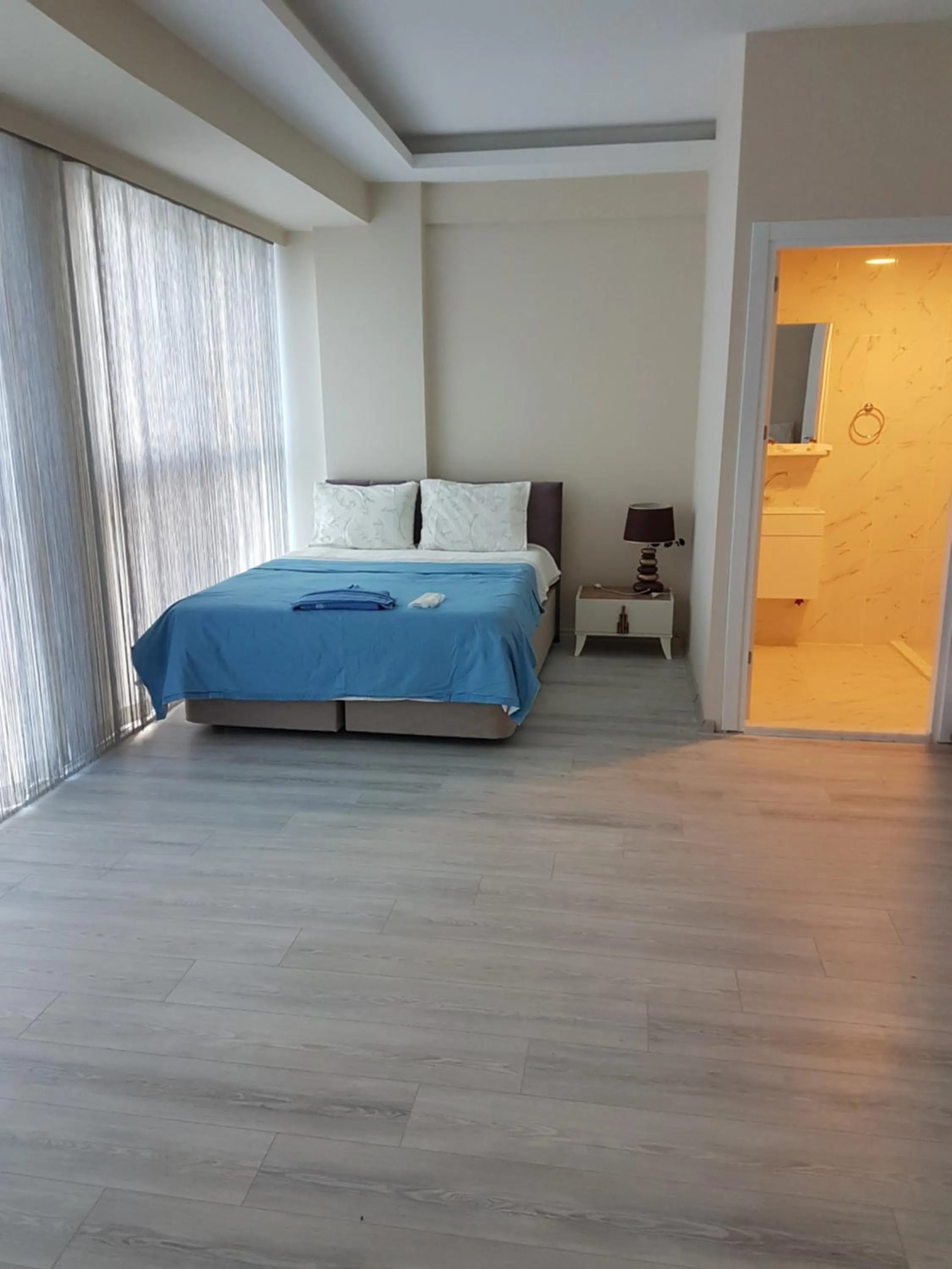 Bed in Yeşilyurt Pansiyon Hotel