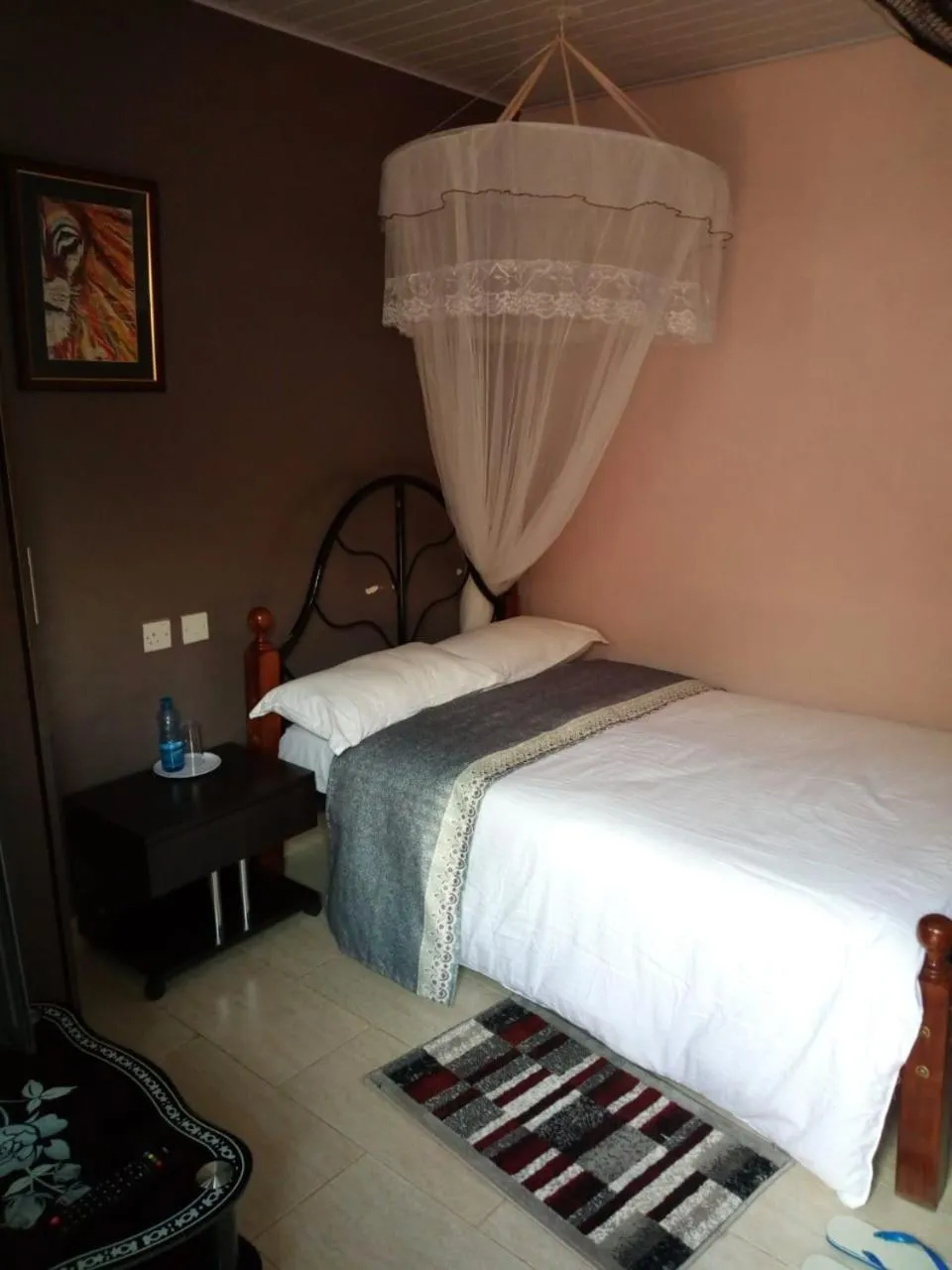 Bed in Sunview Lodge & Restaurant