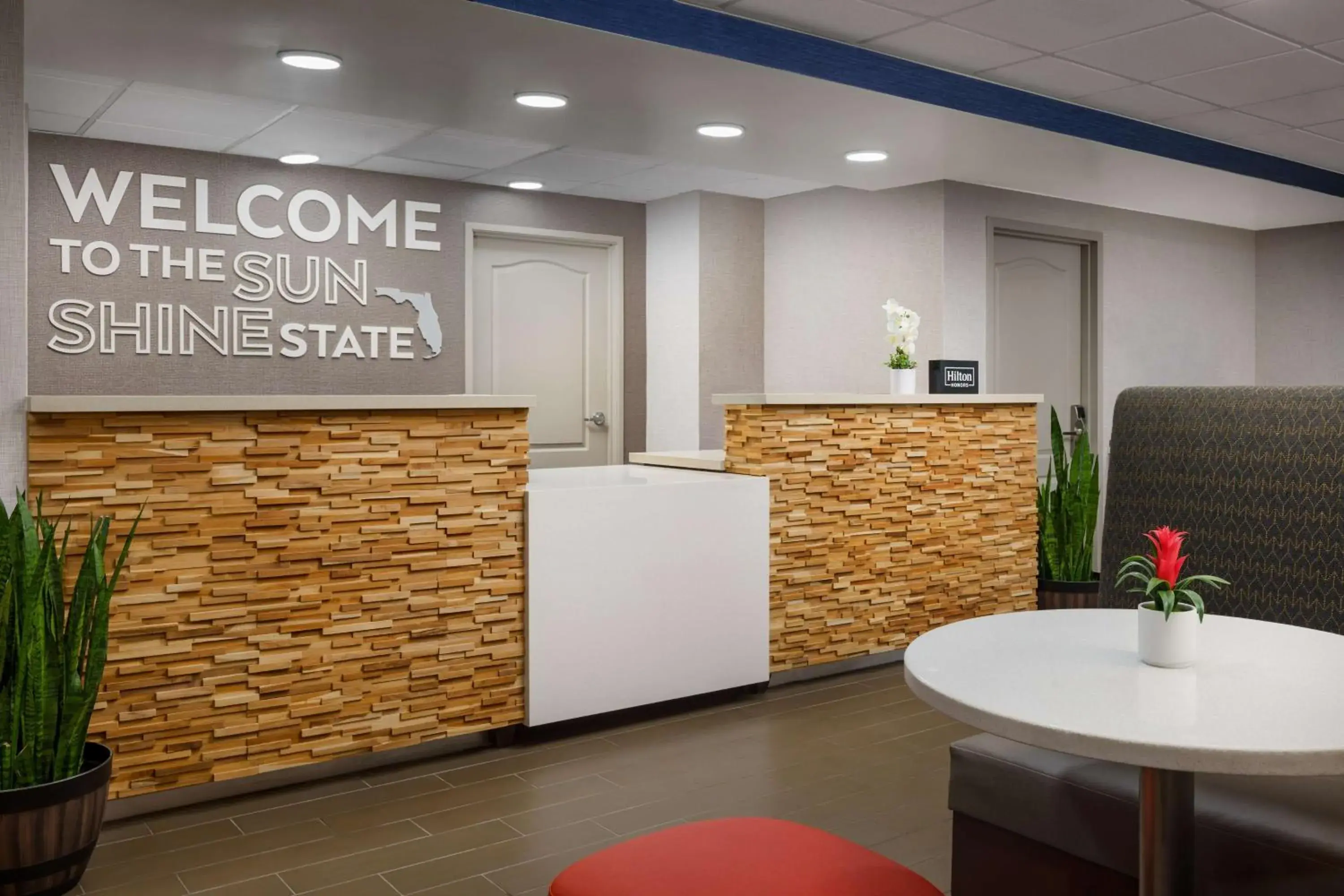 Lobby or reception in Hampton Inn Ft. Lauderdale-Cypress Creek Lobby or reception in Hampton Inn Ft. Lauderdale-Cypress Creek