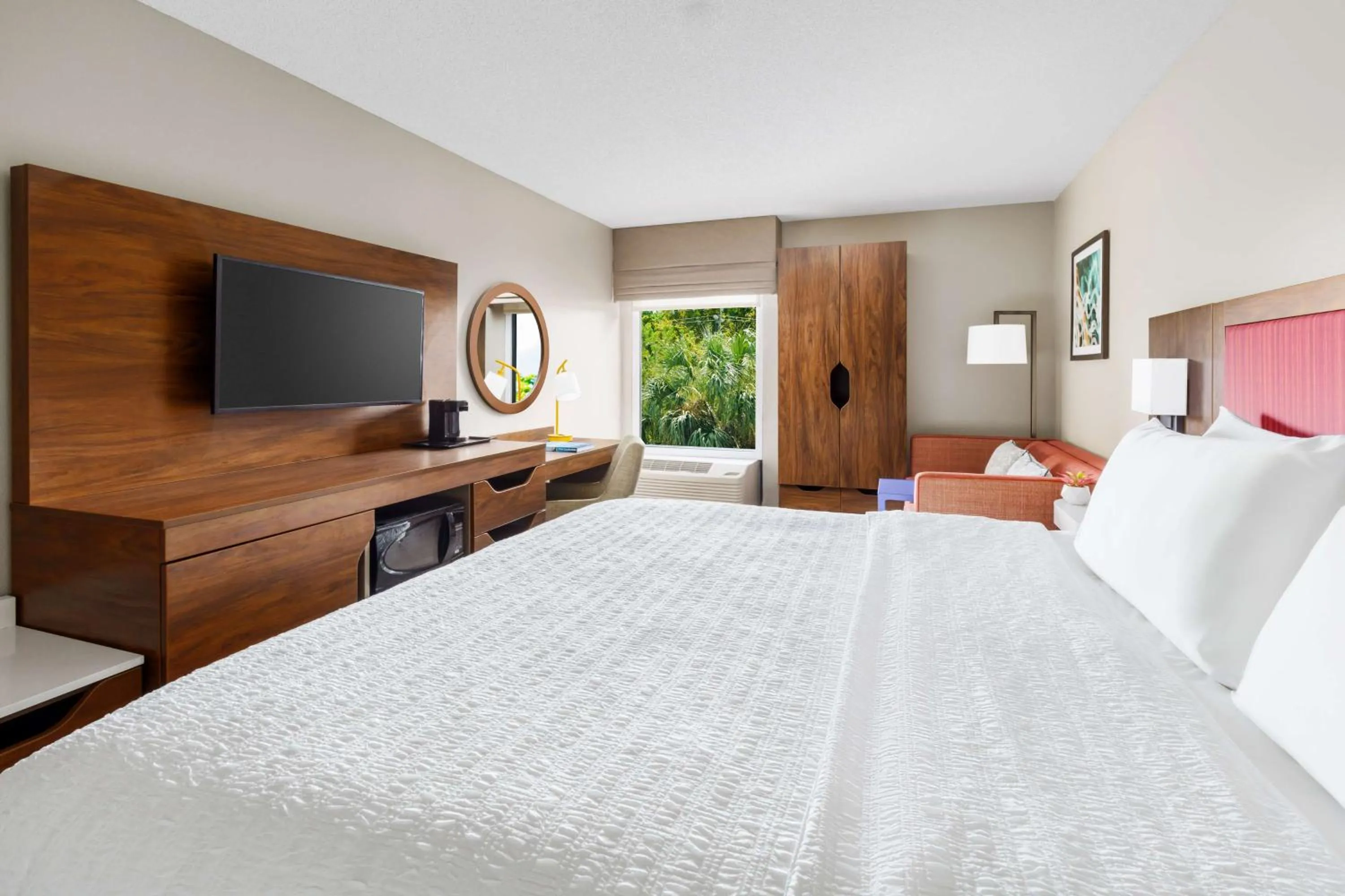 Bed in Hampton Inn Ft. Lauderdale-Cypress Creek