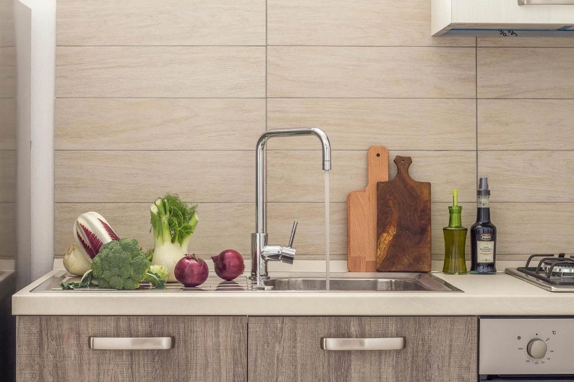 Kitchen or kitchenette in Emma & Olga Apartments -In the city Centre-