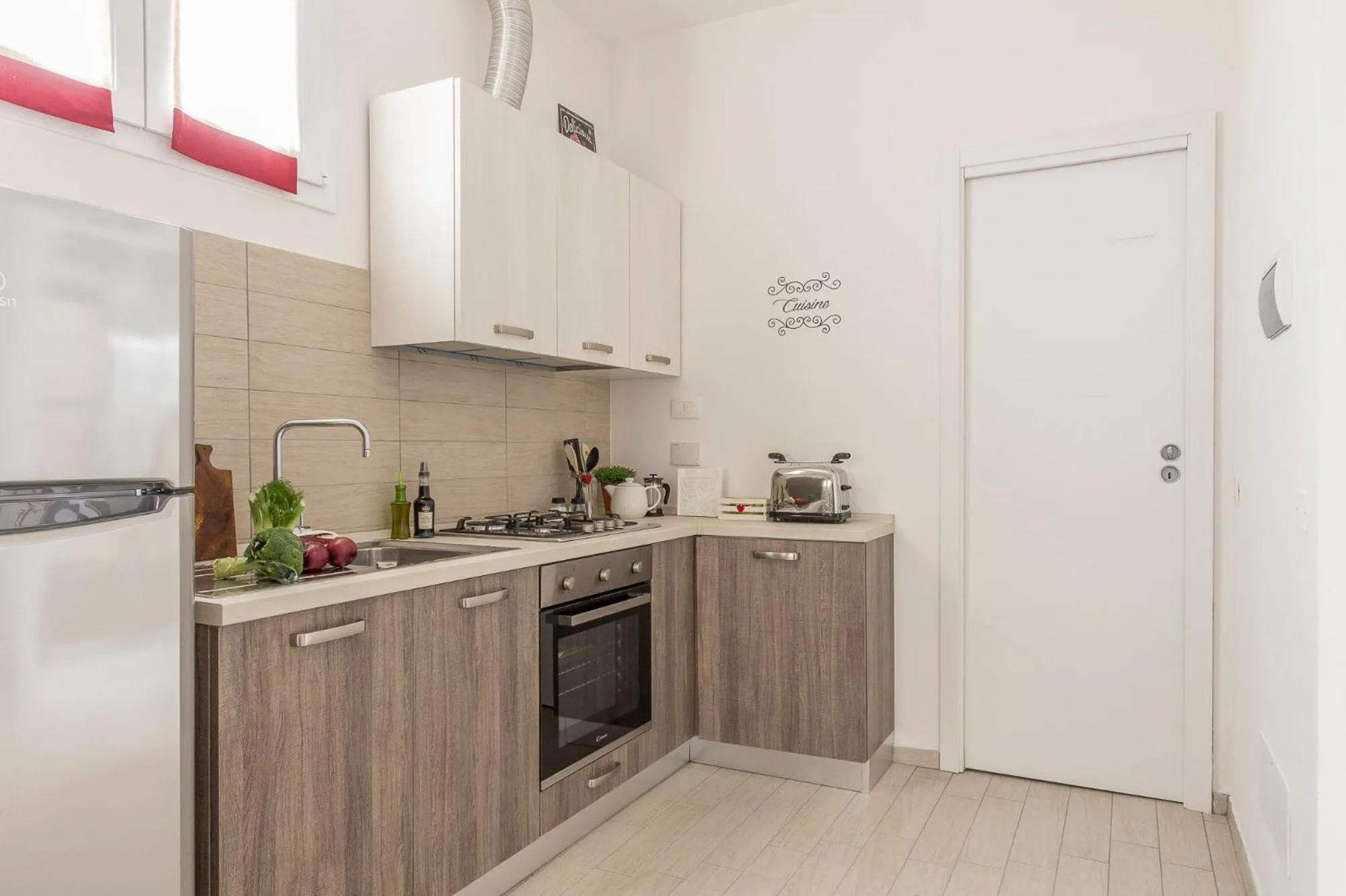 Kitchen or kitchenette in Emma & Olga Apartments -In the city Centre-