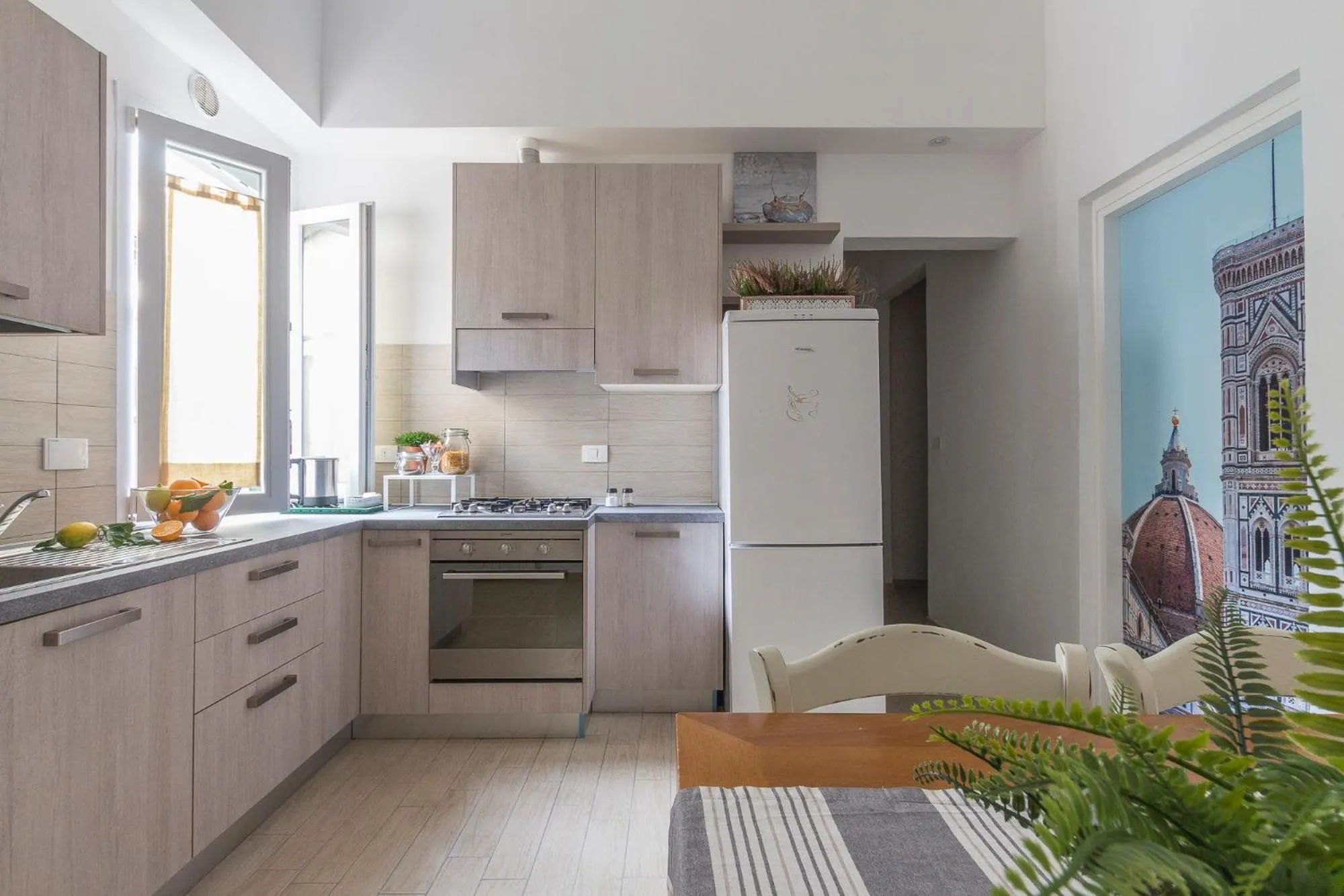 Kitchen or kitchenette in Emma & Olga Apartments -In the city Centre-