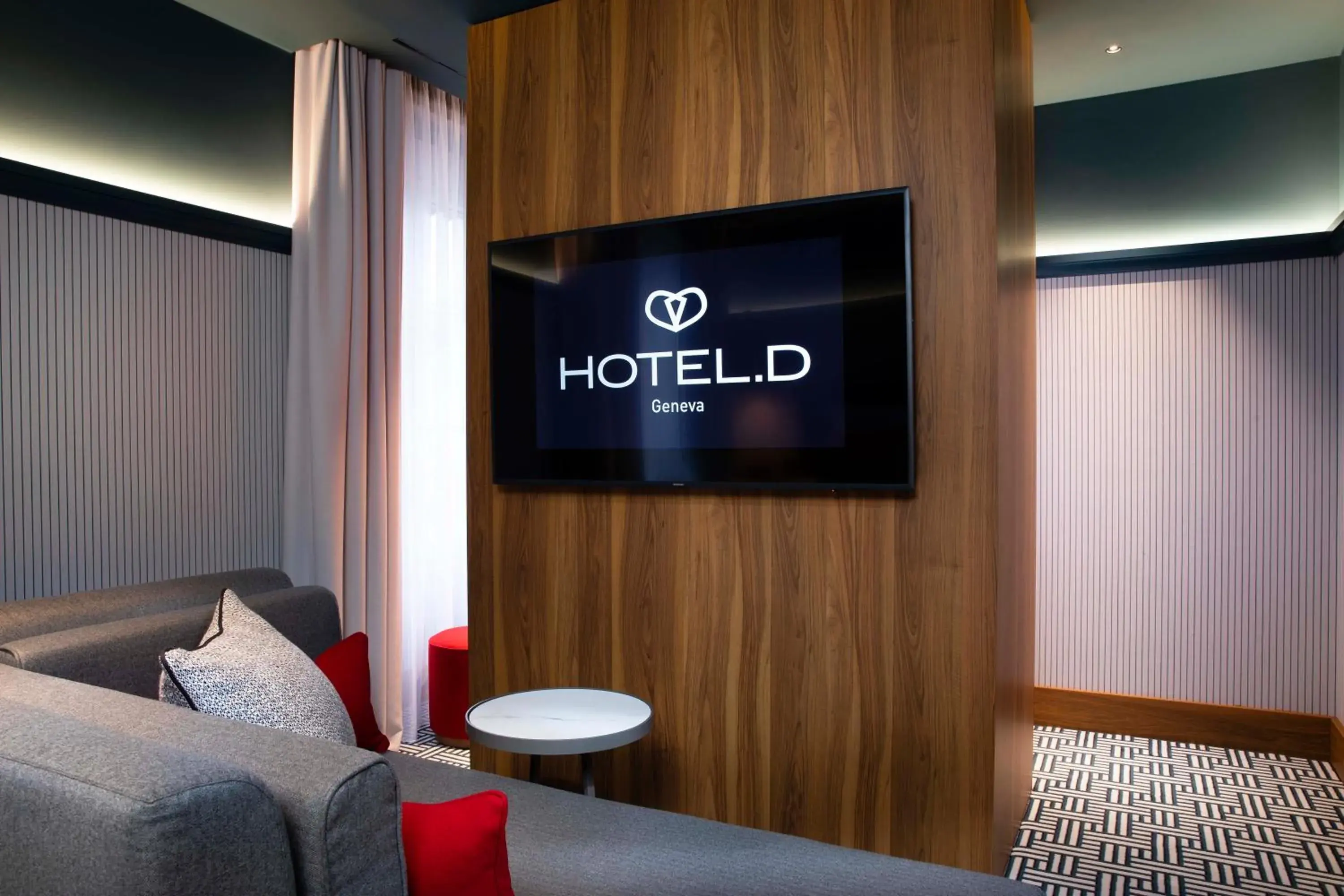 Bedroom in Hotel D Geneva Bedroom in Hotel D Geneva