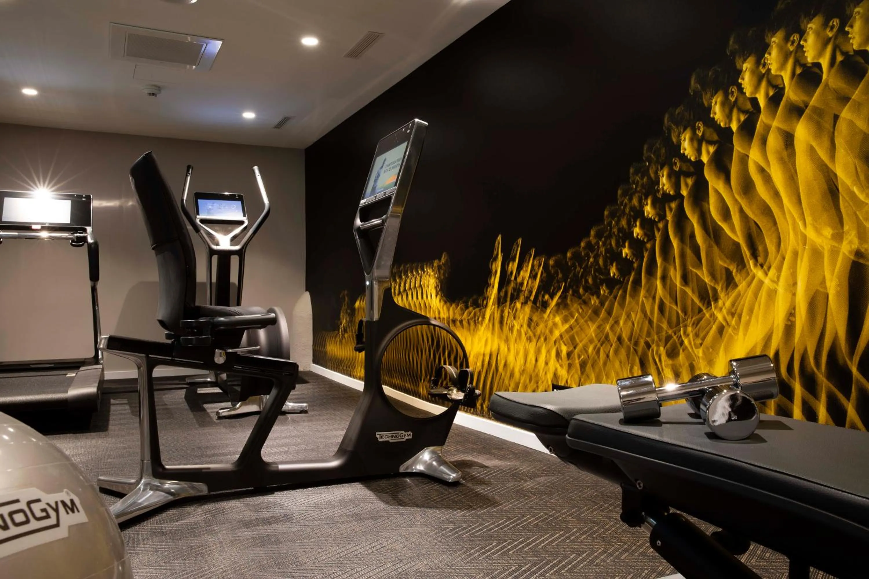 Fitness centre/facilities in Hotel D Geneva