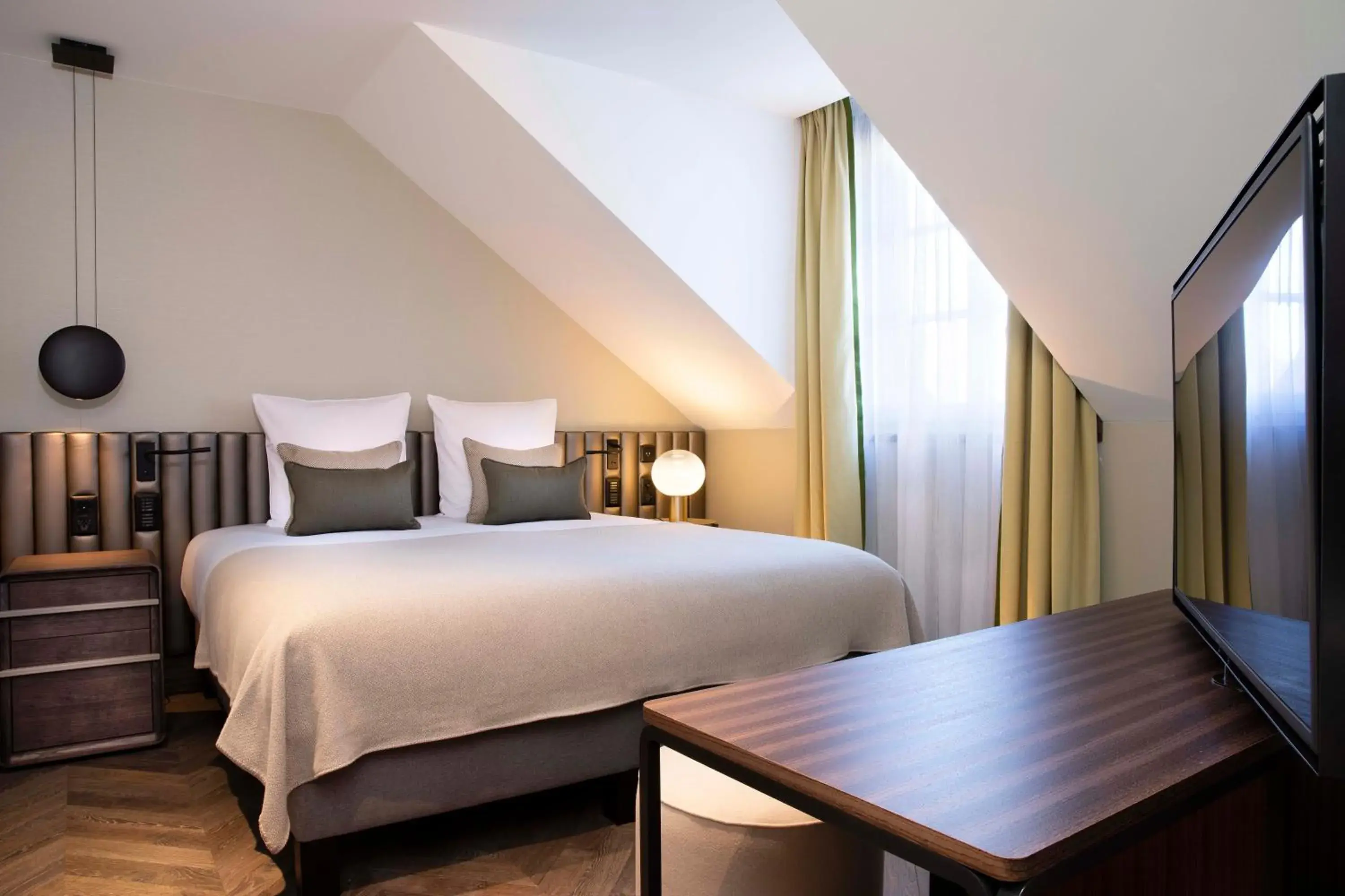 Bed in Hotel D Geneva Bed in Hotel D Geneva