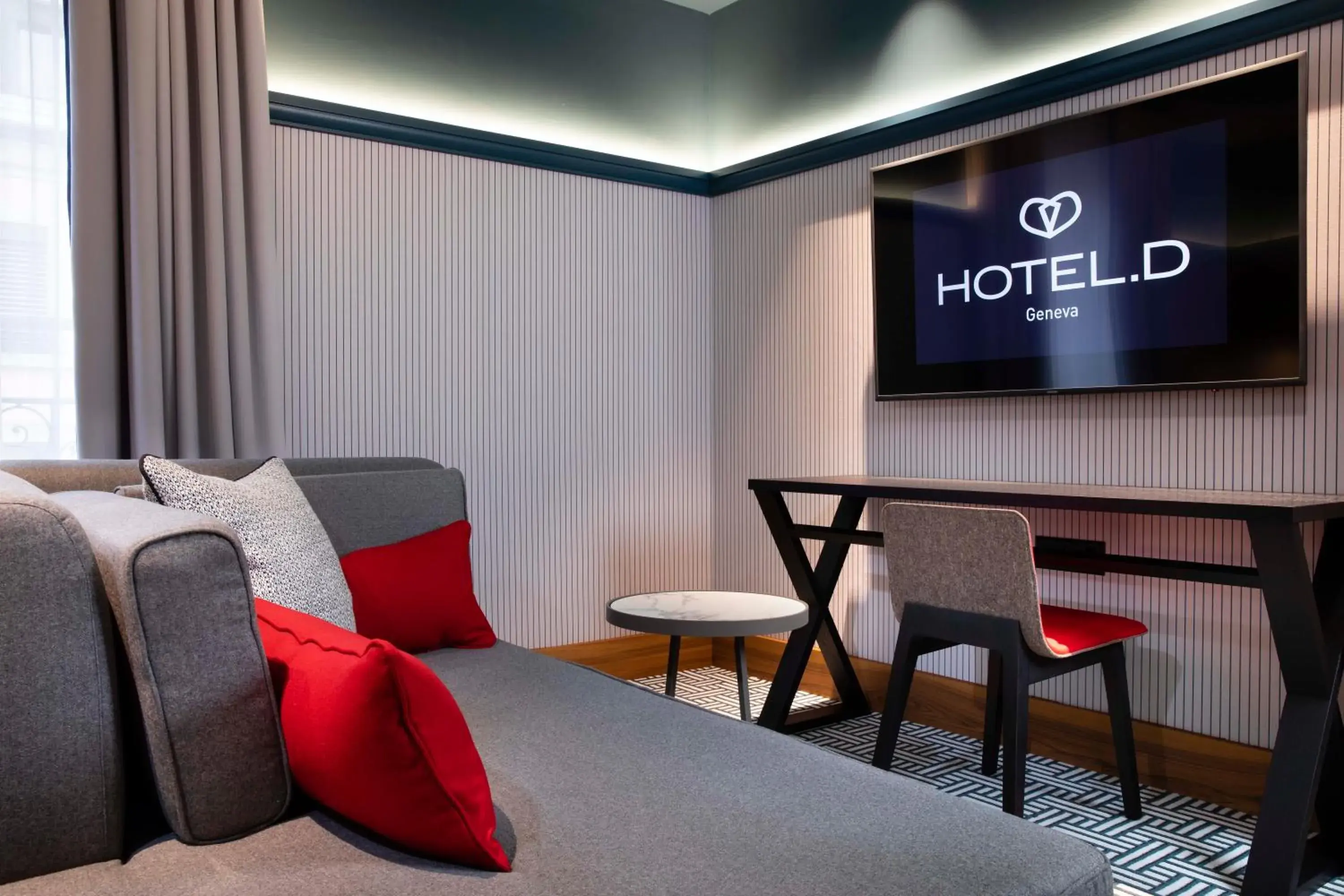 Bedroom in Hotel D Geneva Bedroom in Hotel D Geneva