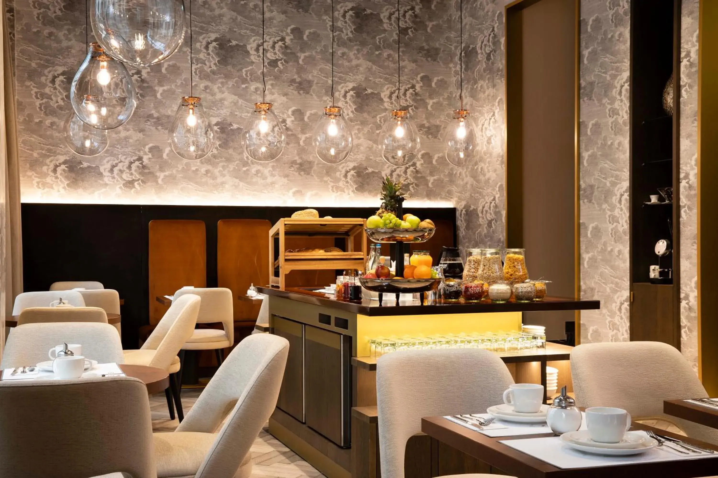 Buffet breakfast in Hotel D Geneva Buffet breakfast in Hotel D Geneva