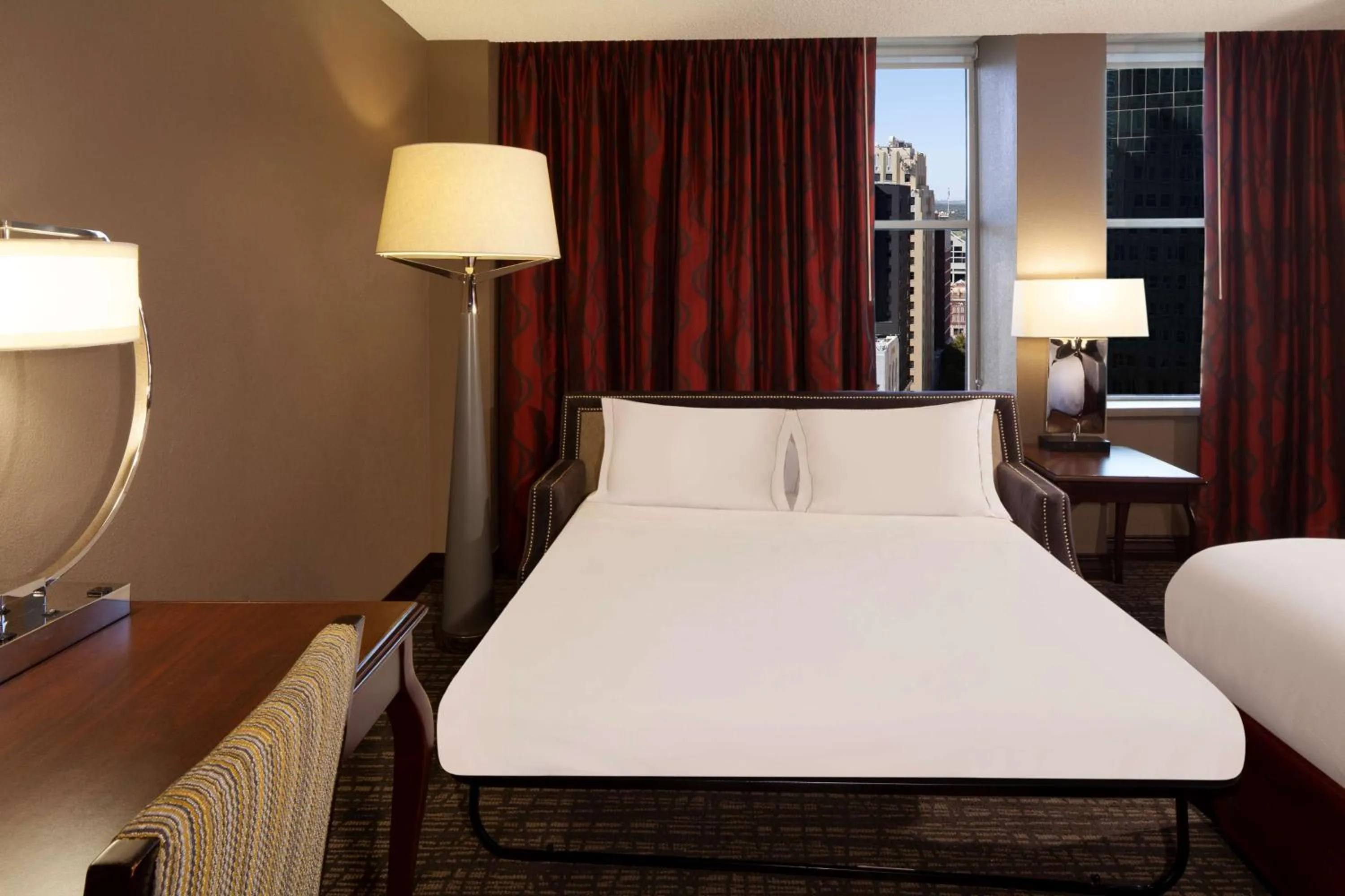 Bedroom, Bed in Hilton Fort Worth