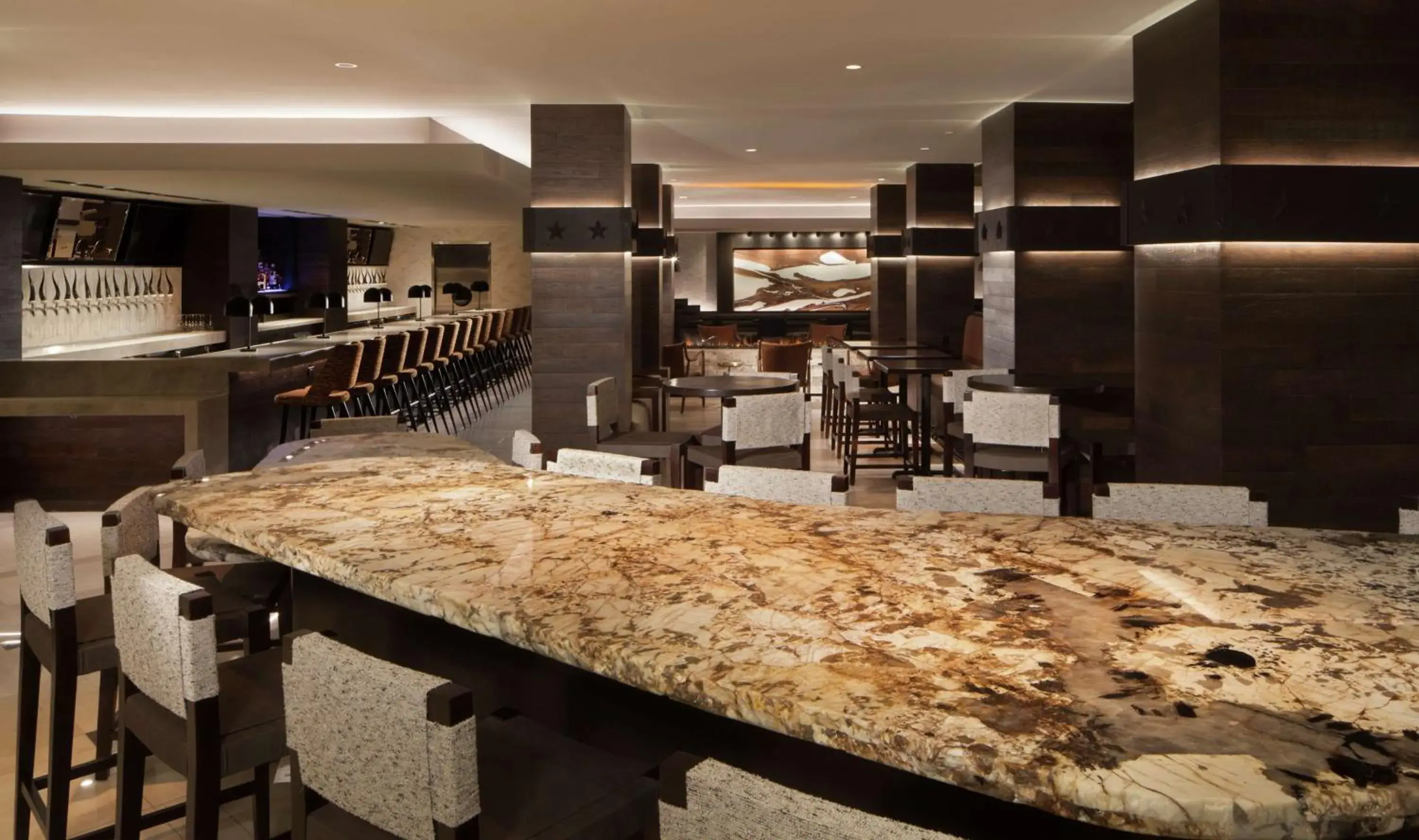 Lounge or bar in Hilton Fort Worth Lounge or bar in Hilton Fort Worth