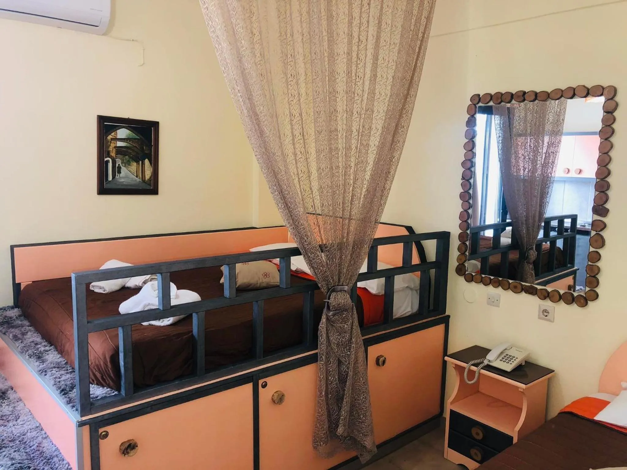 Bedroom in Takis Hotel Apartments