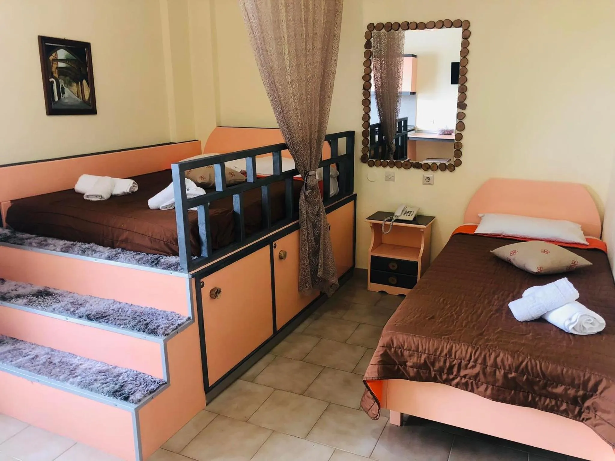 Bedroom, Bed in Takis Hotel Apartments