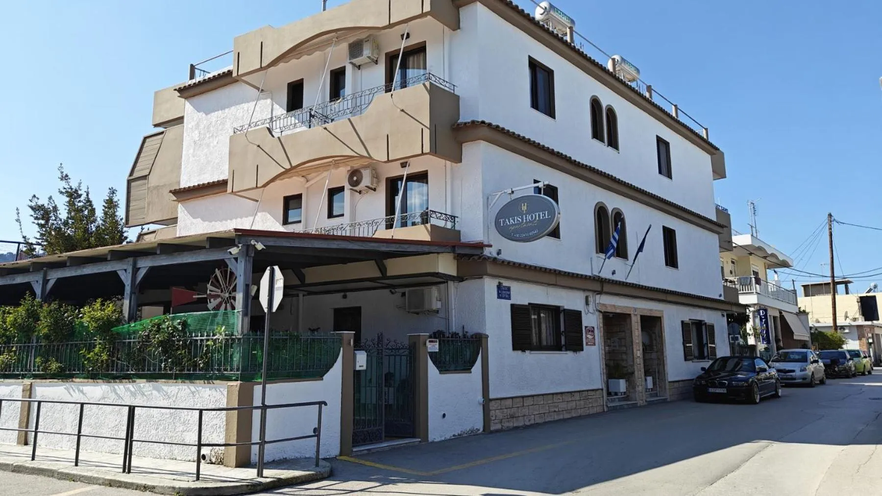 Property building in Takis Hotel Apartments