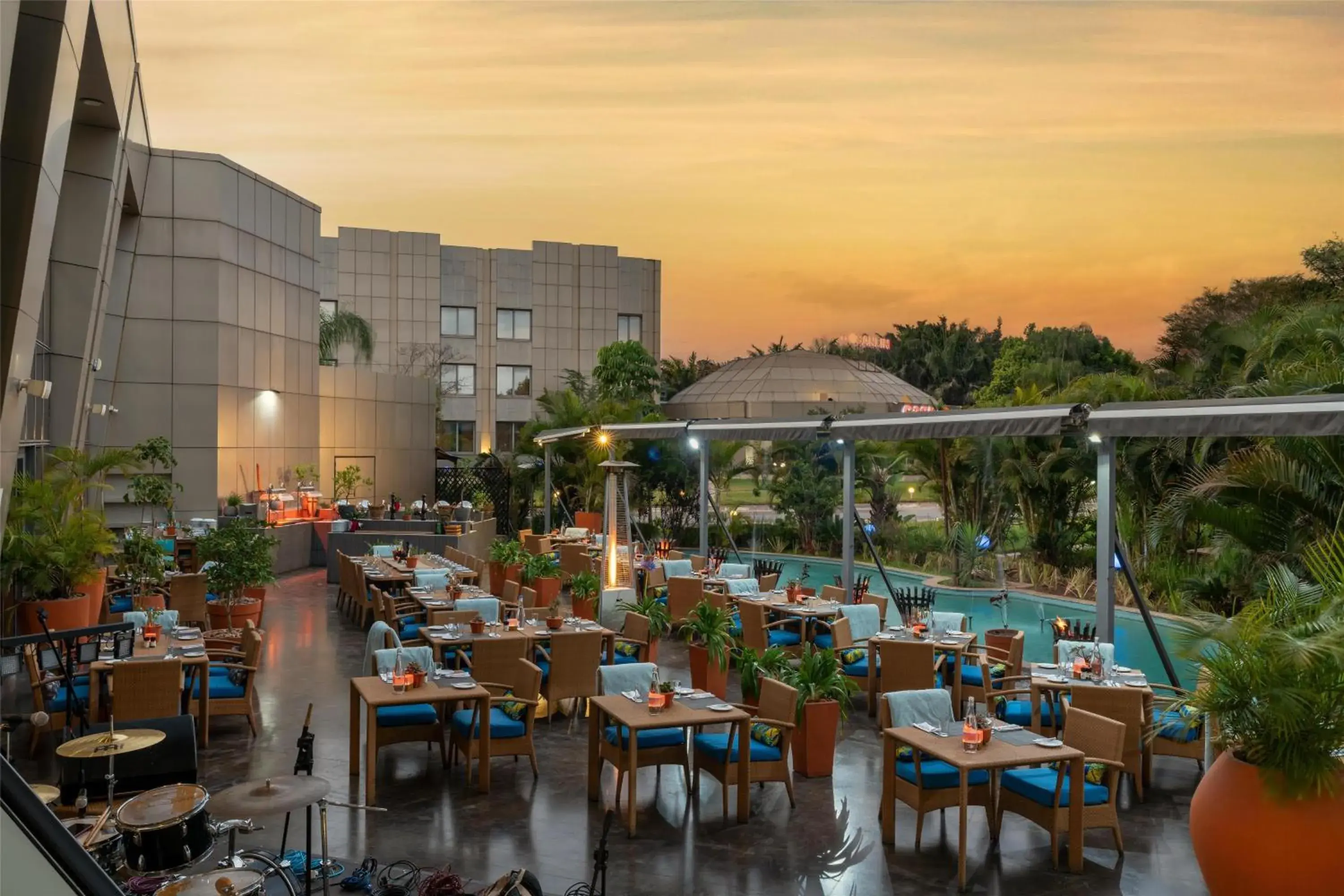 Restaurant/places to eat in Radisson Blu Hotel Lusaka Restaurant/places to eat in Radisson Blu Hotel Lusaka