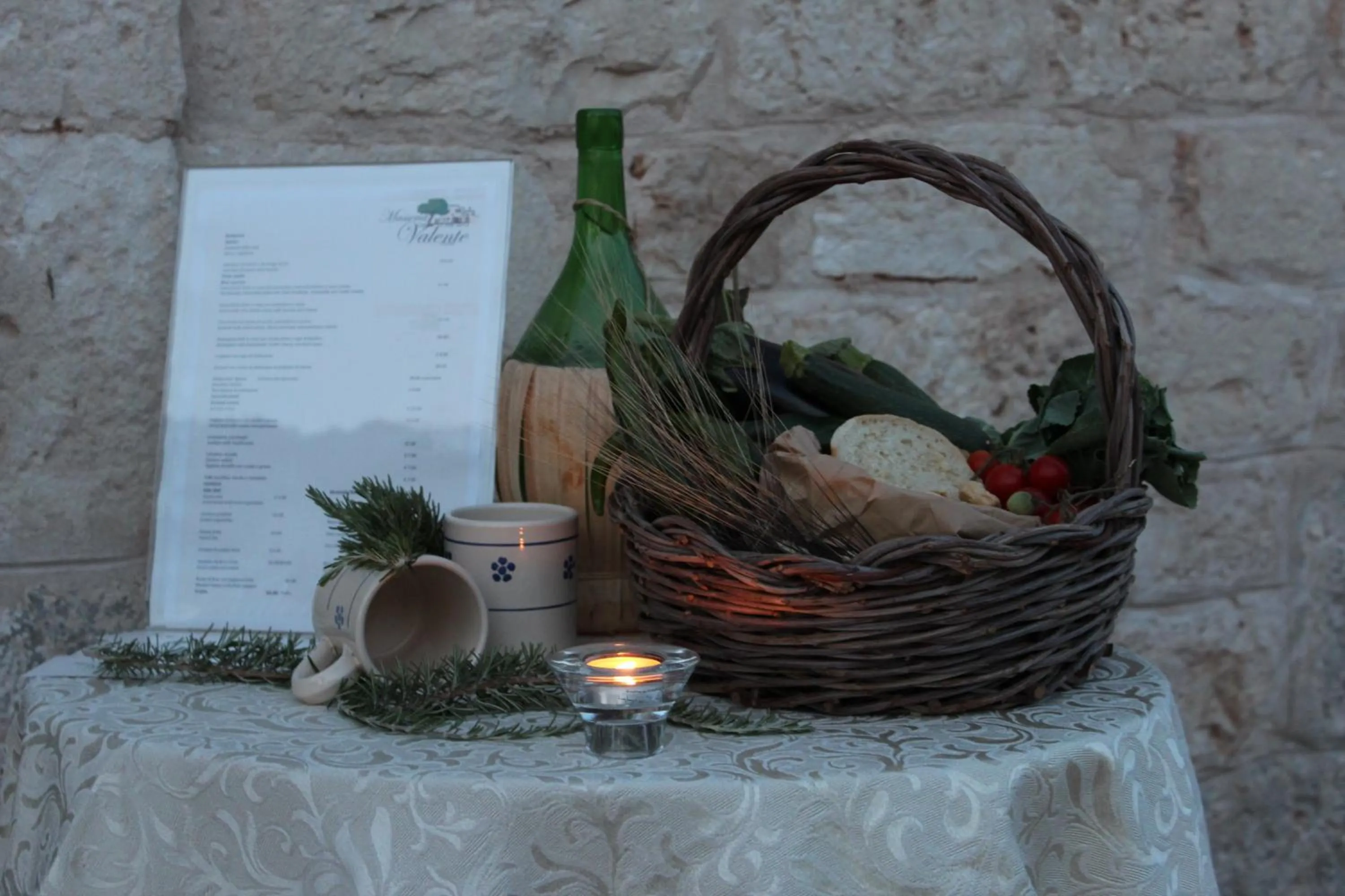 Facade/entrance in Masseria Valente