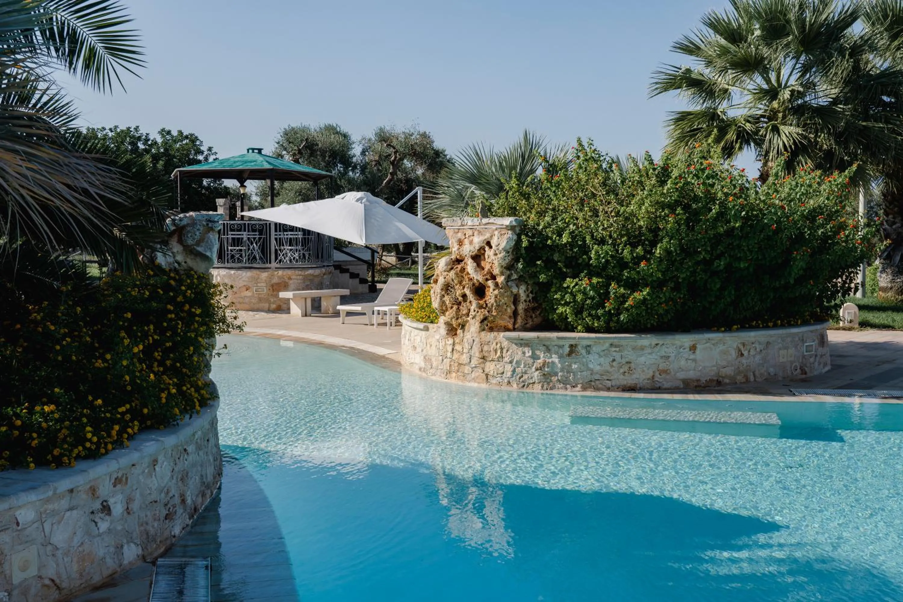 Swimming pool in Masseria Valente