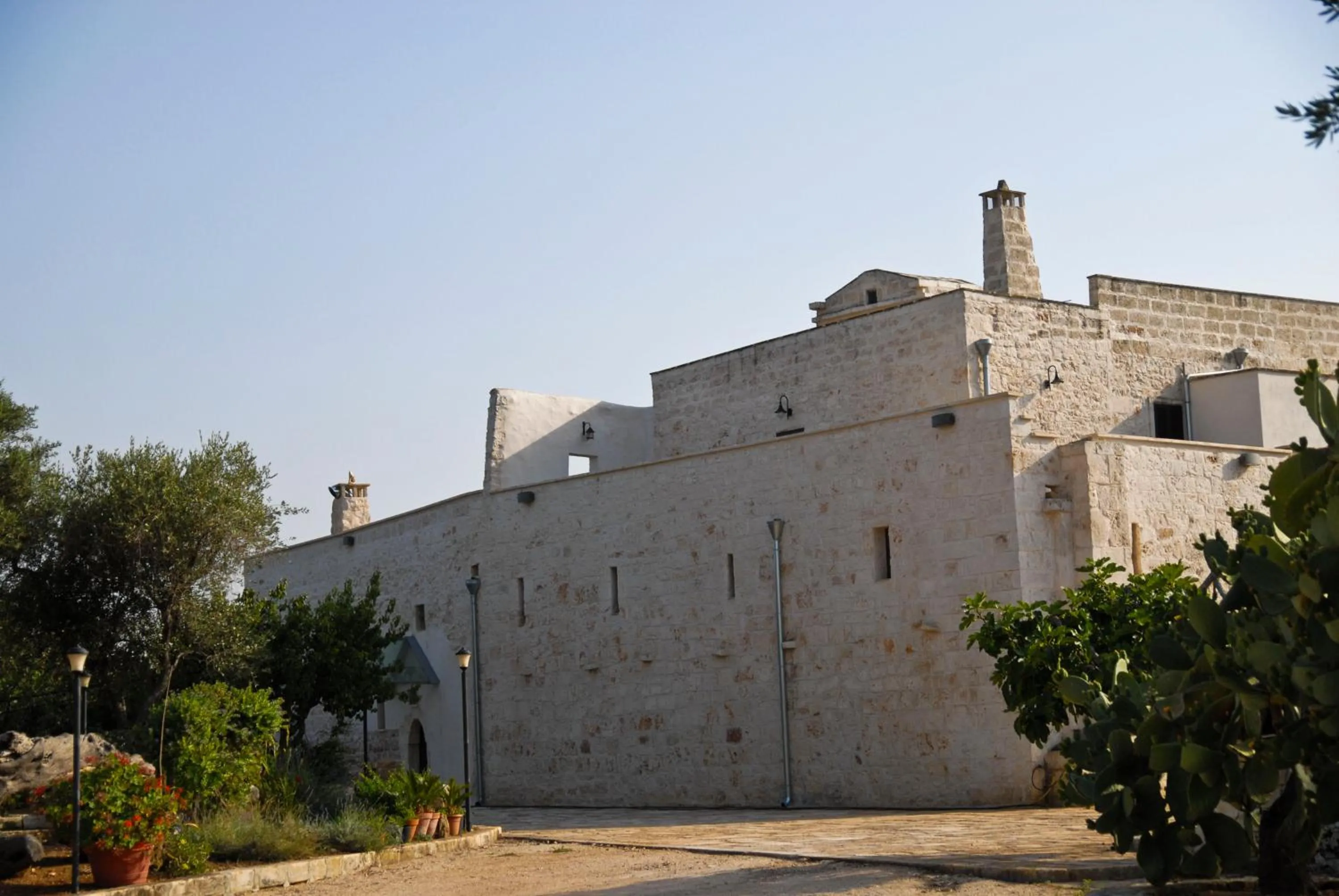 Facade/entrance in Masseria Valente