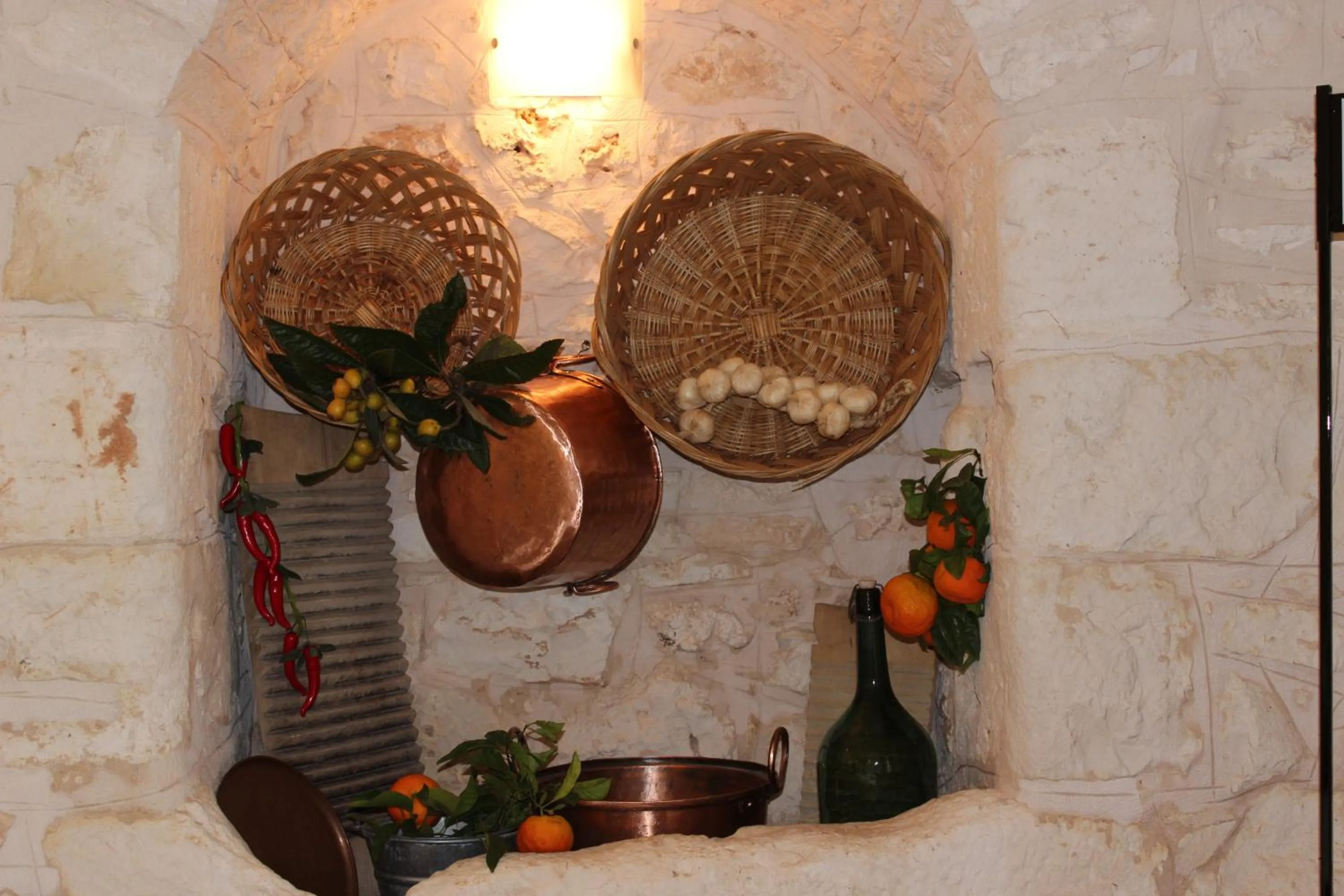 Facade/entrance in Masseria Valente