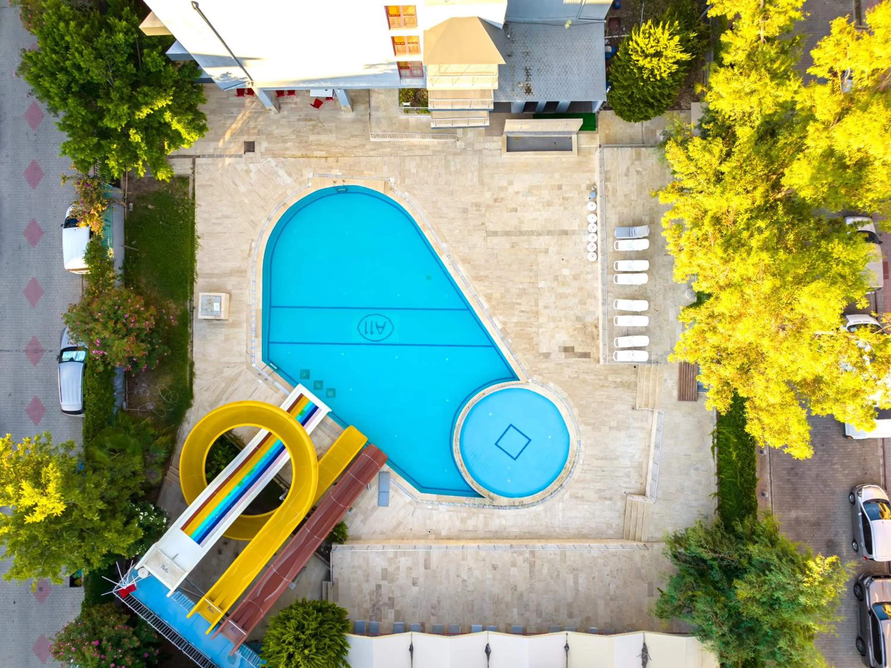 Swimming pool in A11 Hotel Obaköy