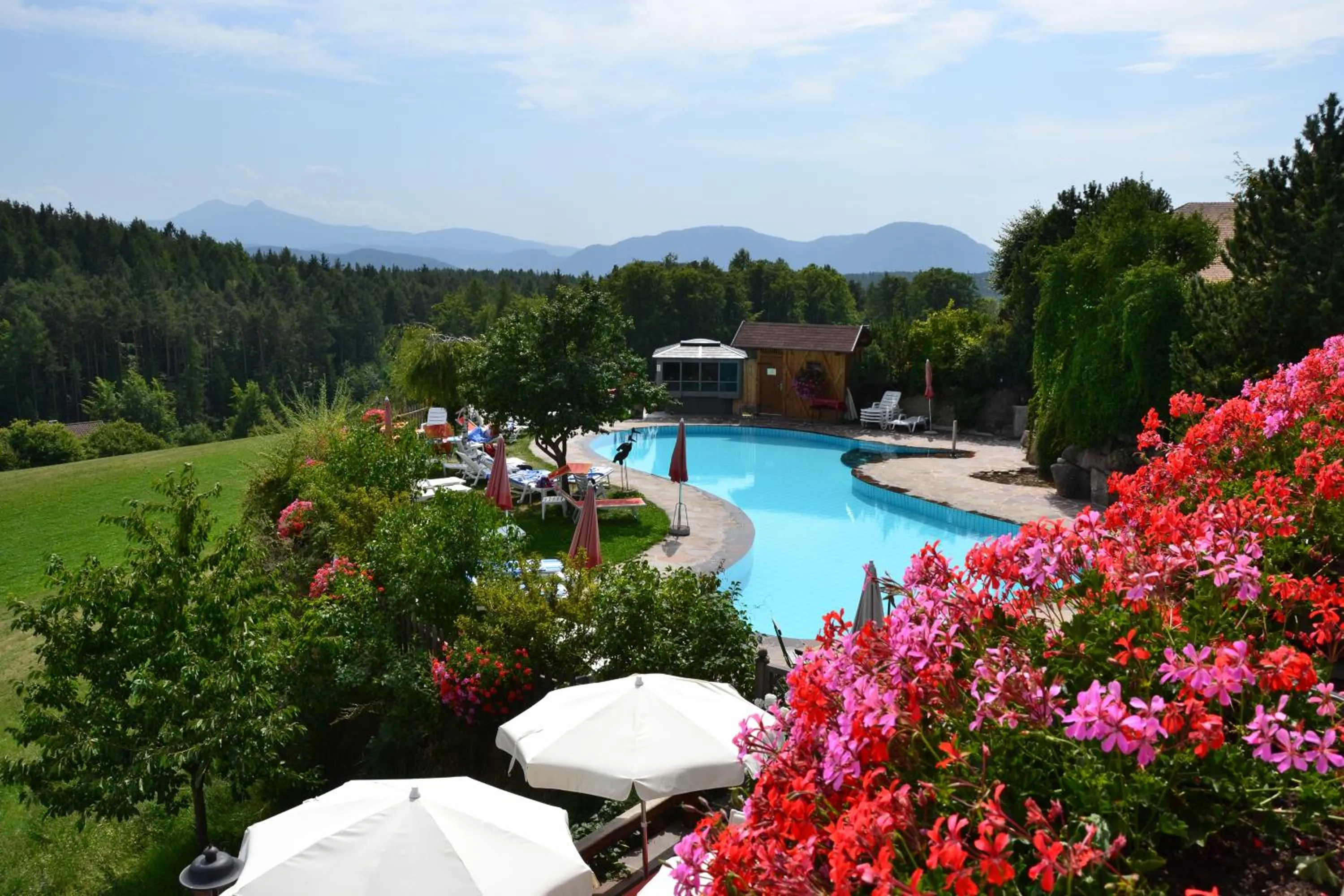 Garden in Hotel Lichtenstern