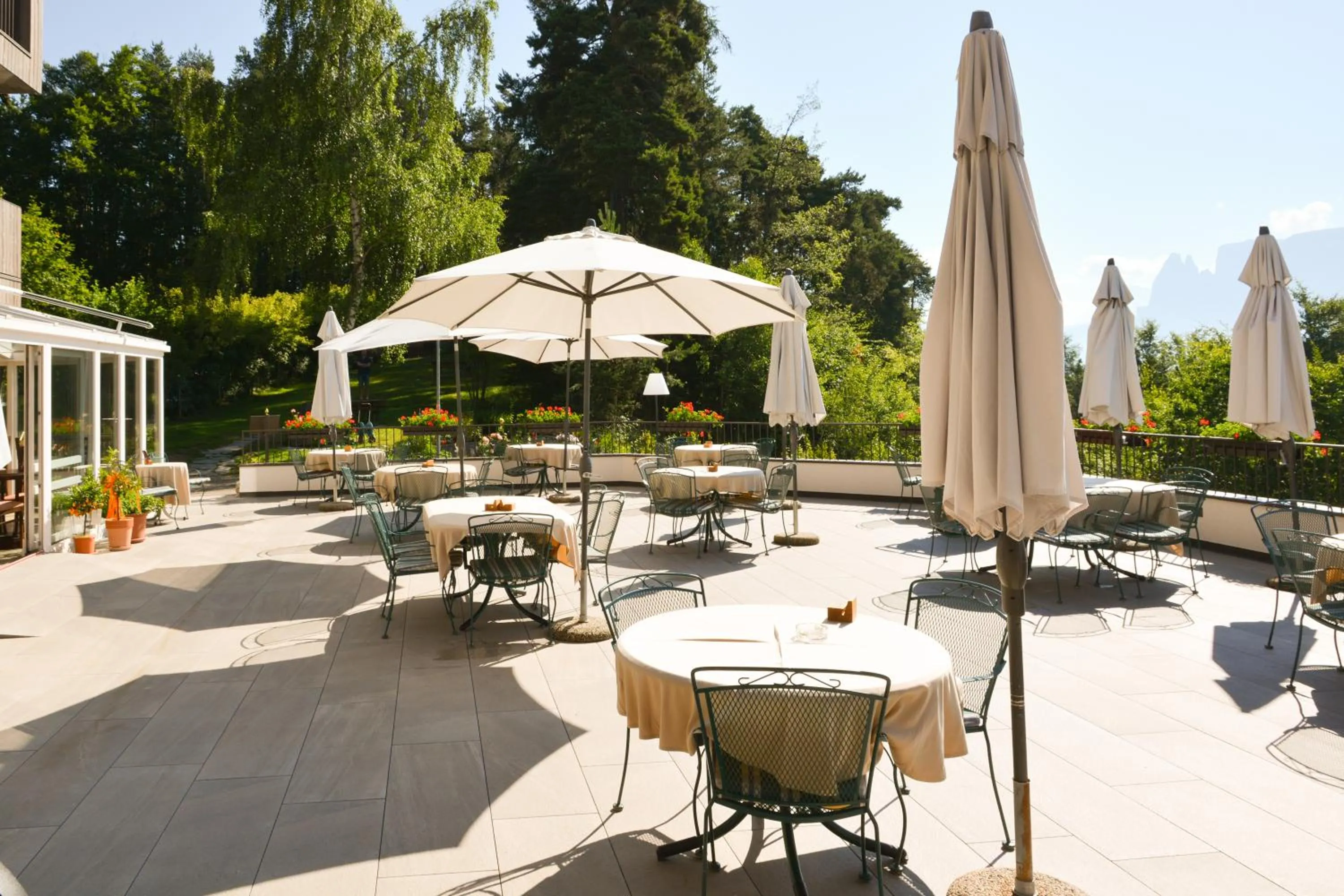 Balcony/Terrace in Hotel Lichtenstern