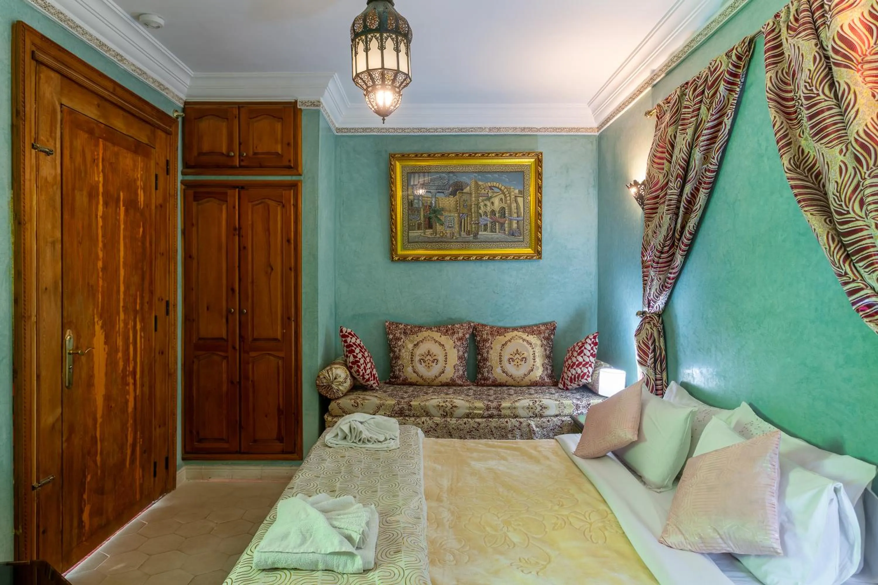 Bed in Riad Bianca Marrakech