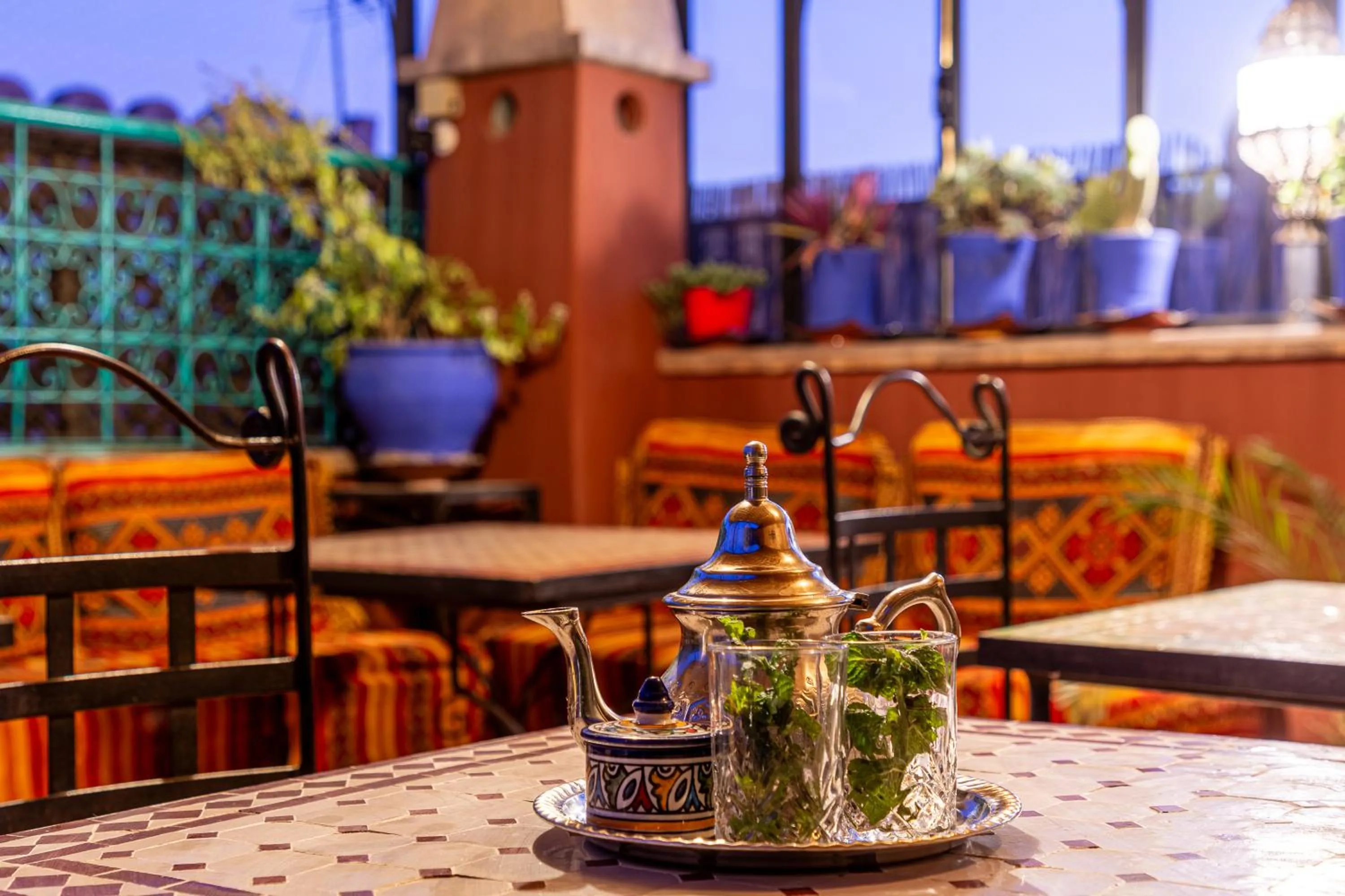 Patio in Riad Bianca Marrakech