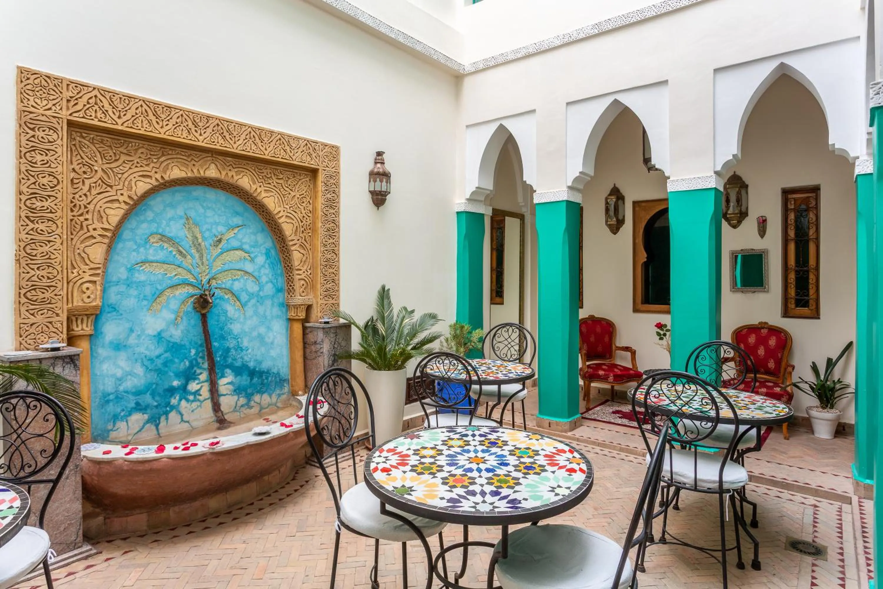 Patio in Riad Bianca Marrakech