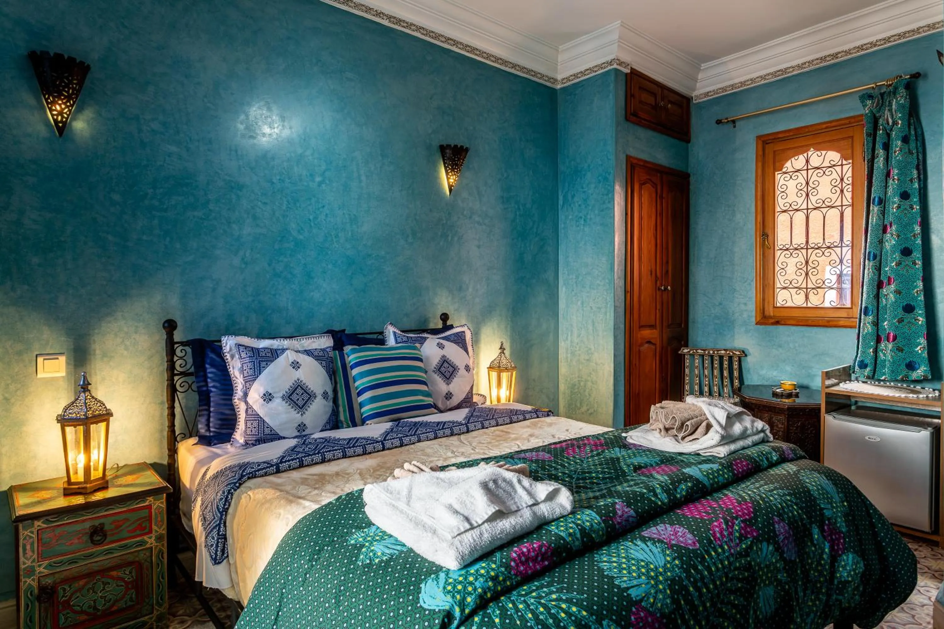 Photo of the whole room, Bed in Riad Bianca Marrakech