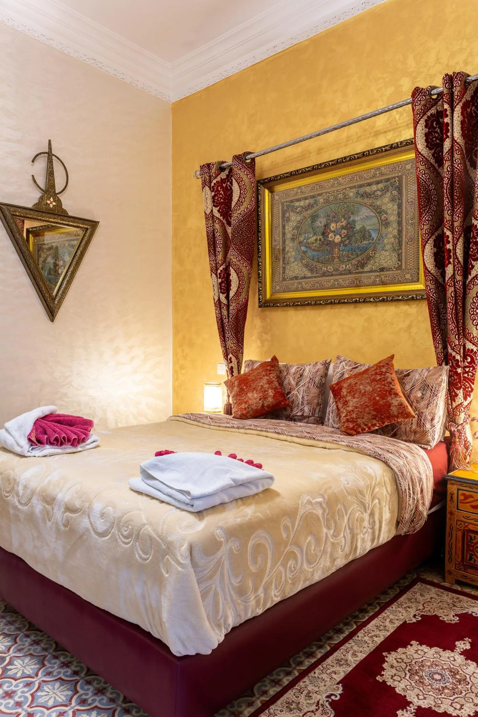 Bed in Riad Bianca Marrakech