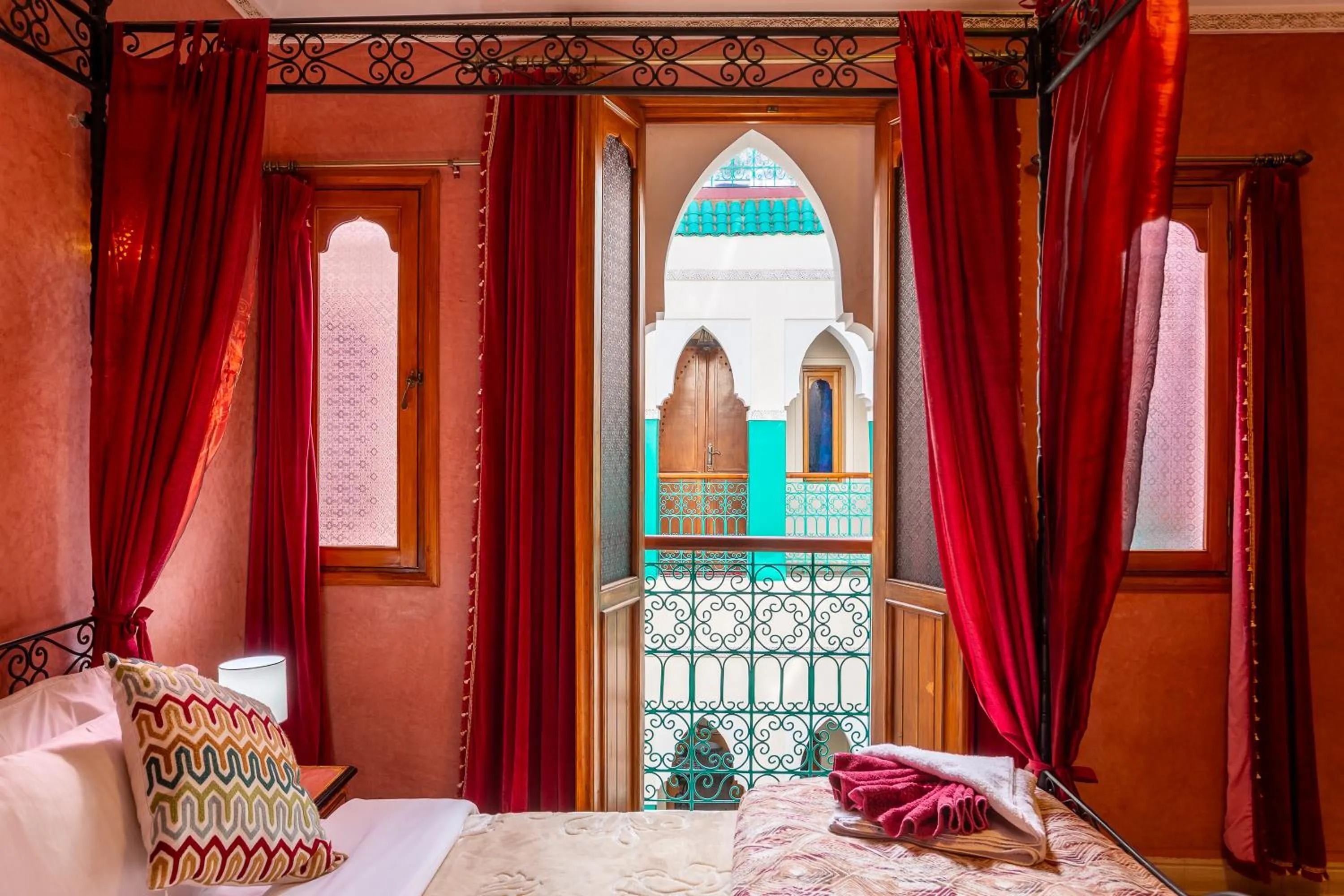 Photo of the whole room, Bed in Riad Bianca Marrakech