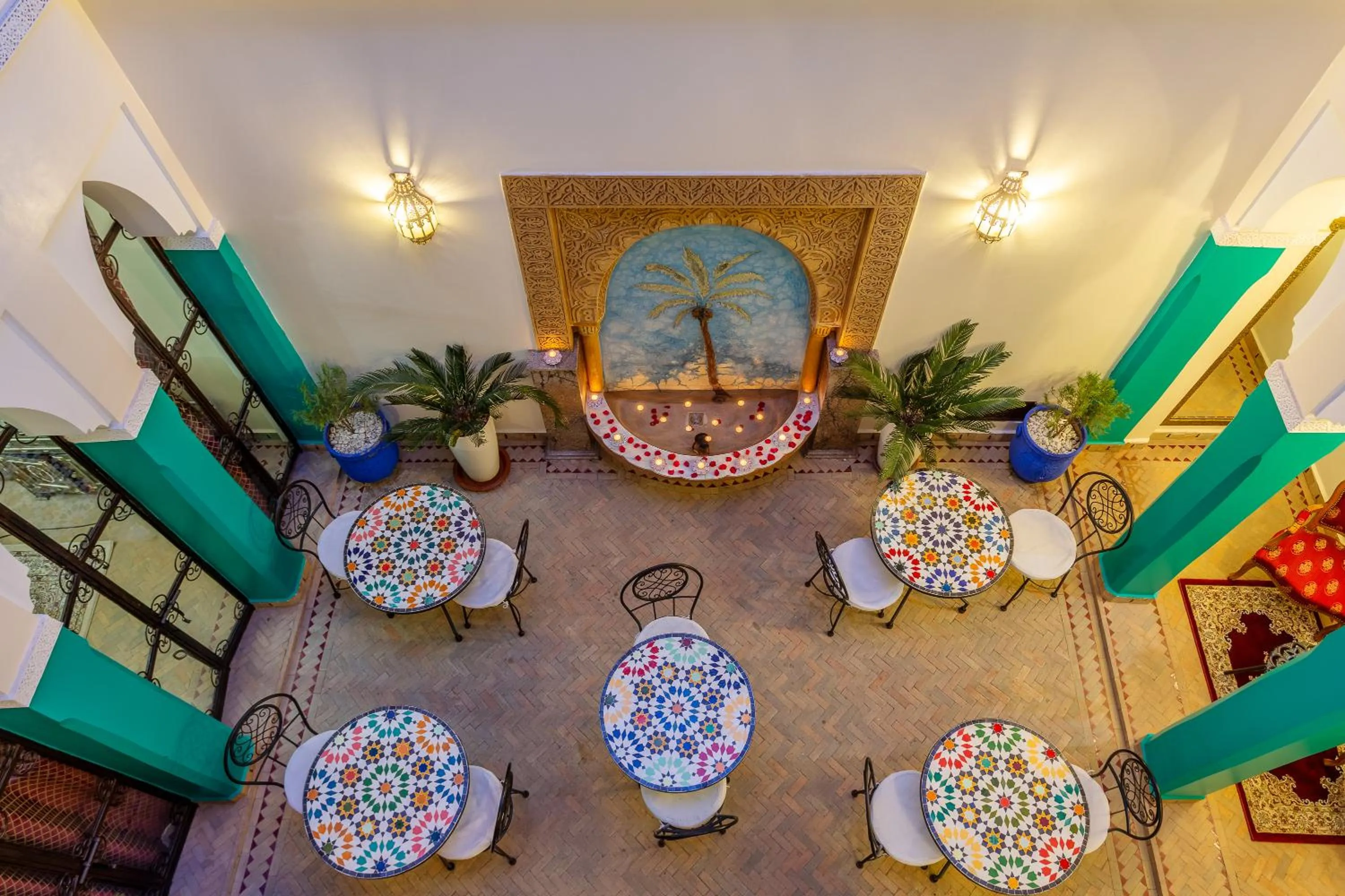 Patio in Riad Bianca Marrakech