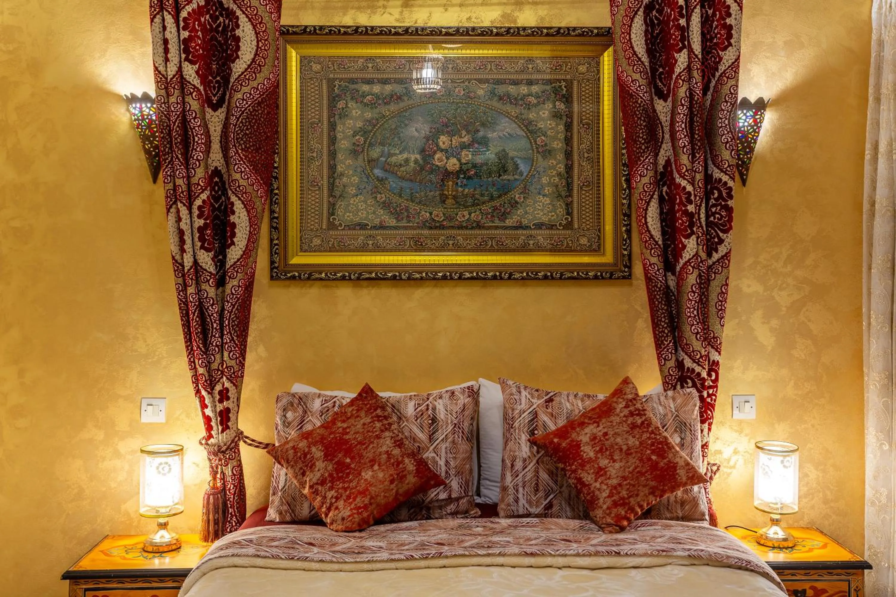 Bed in Riad Bianca Marrakech