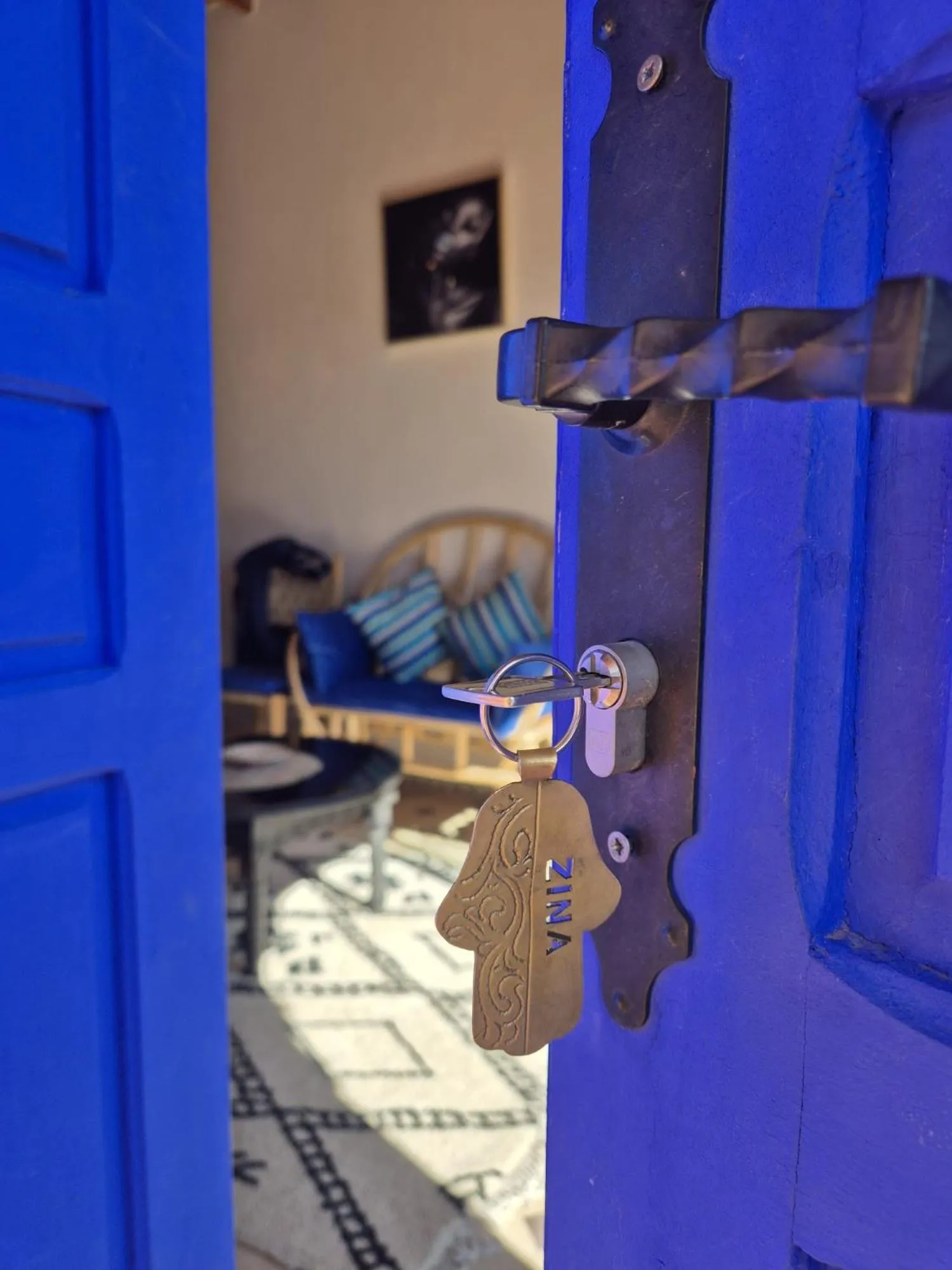 Photo of the whole room, Bed in Riad Bianca Marrakech