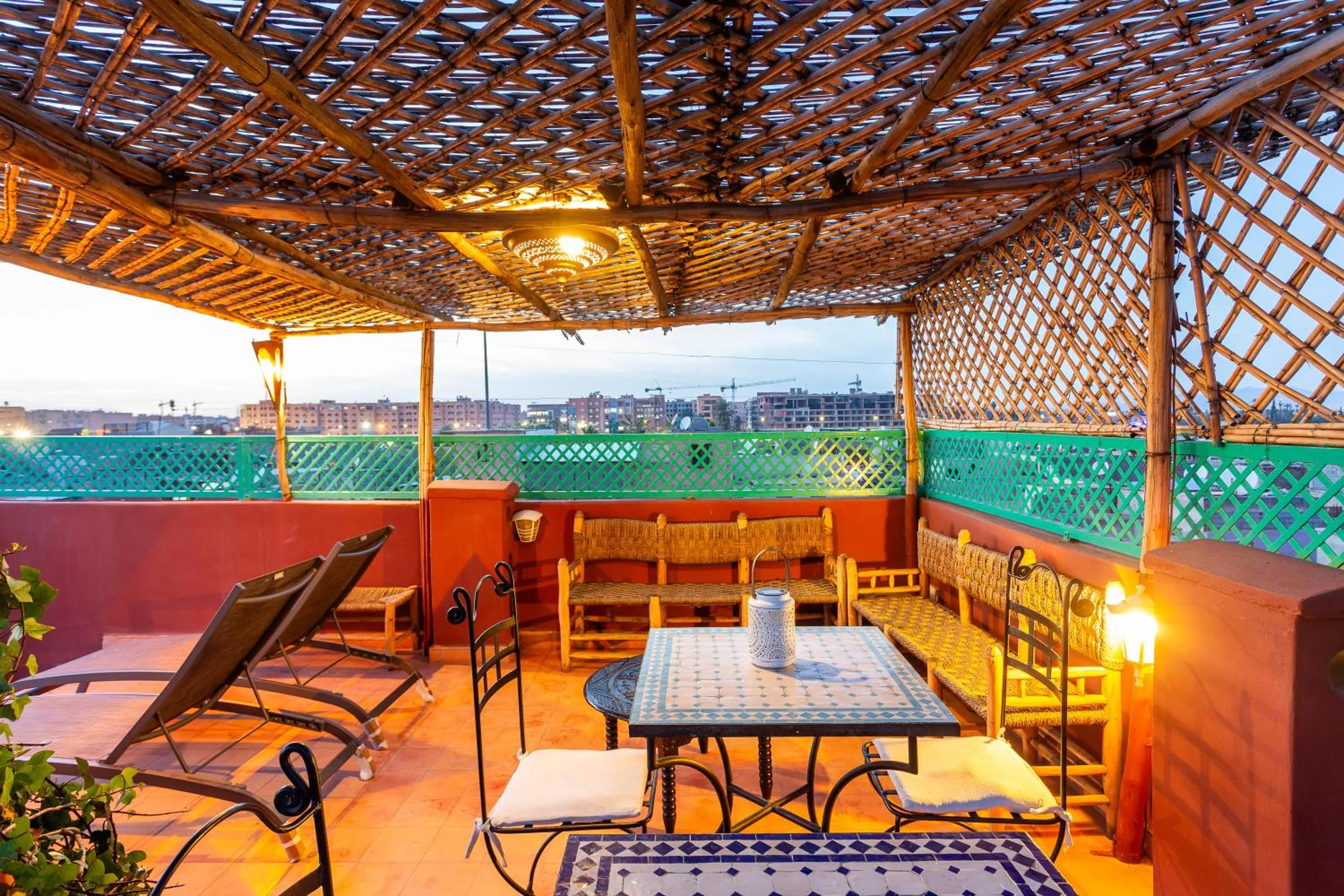 Patio in Riad Bianca Marrakech