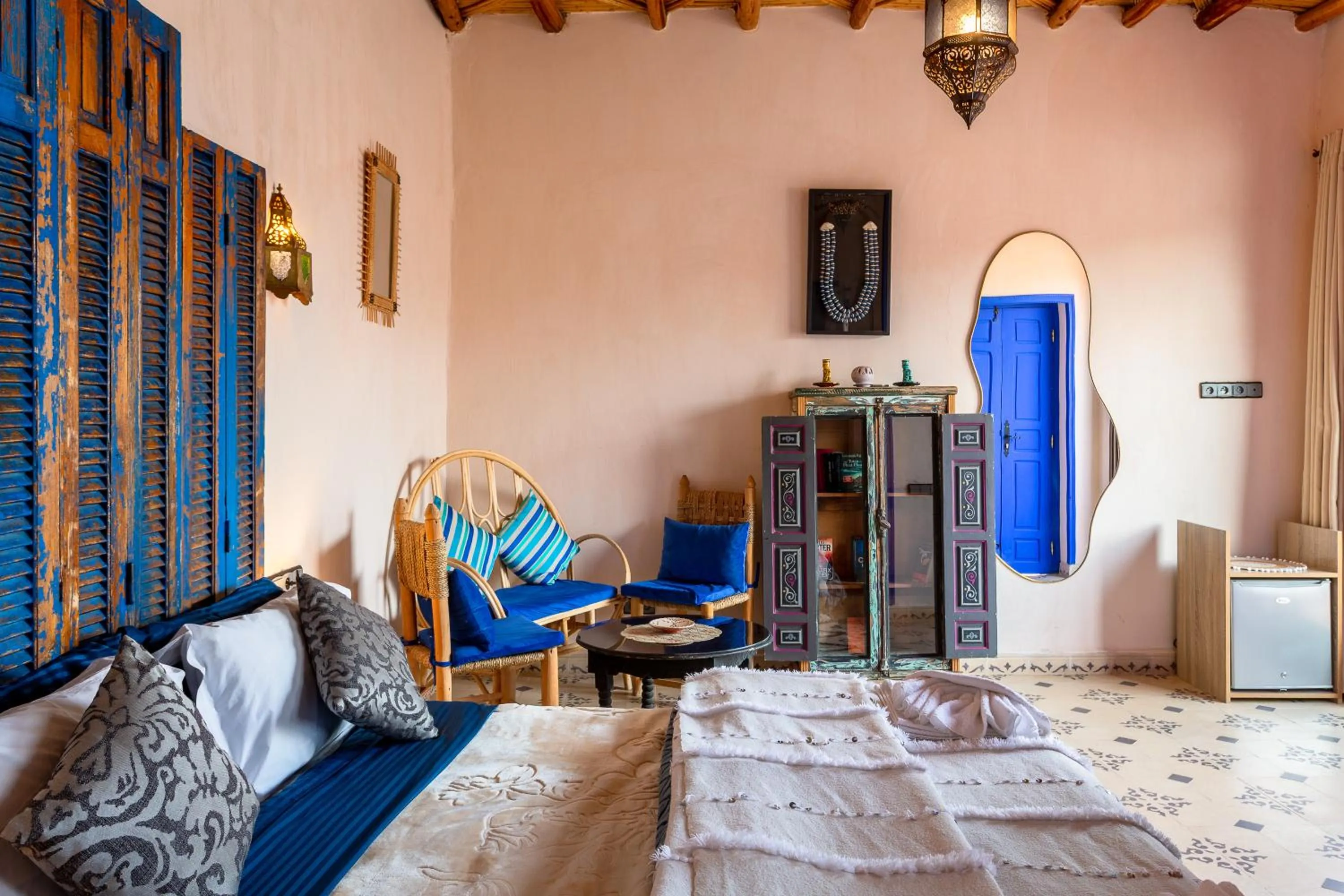 Bedroom, Bed in Riad Bianca Marrakech