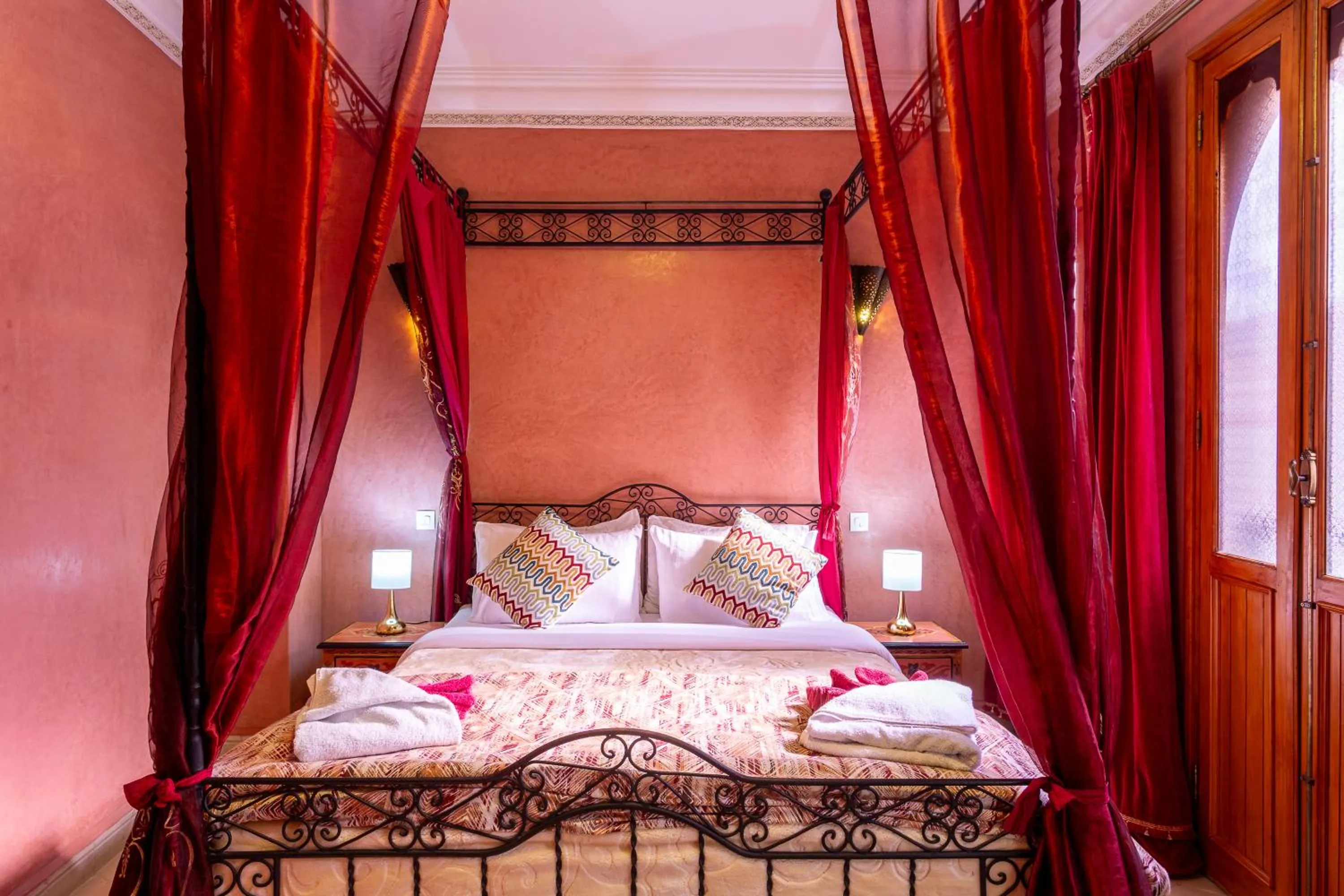 Bed in Riad Bianca Marrakech