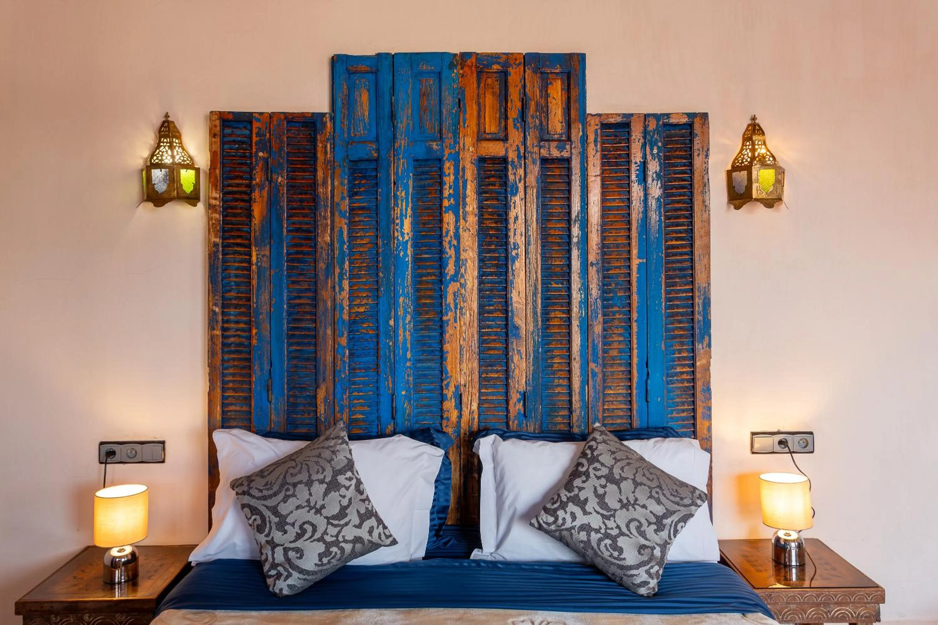 Bed in Riad Bianca Marrakech