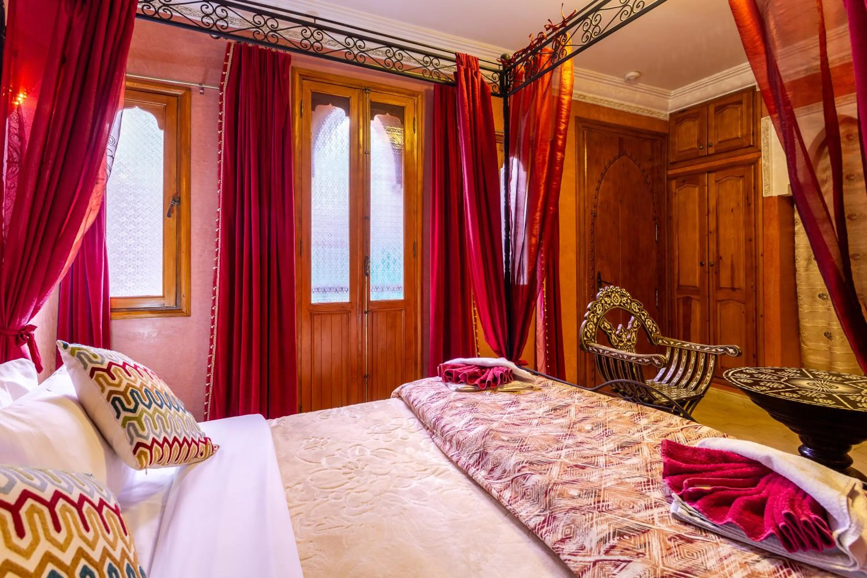 Bed in Riad Bianca Marrakech