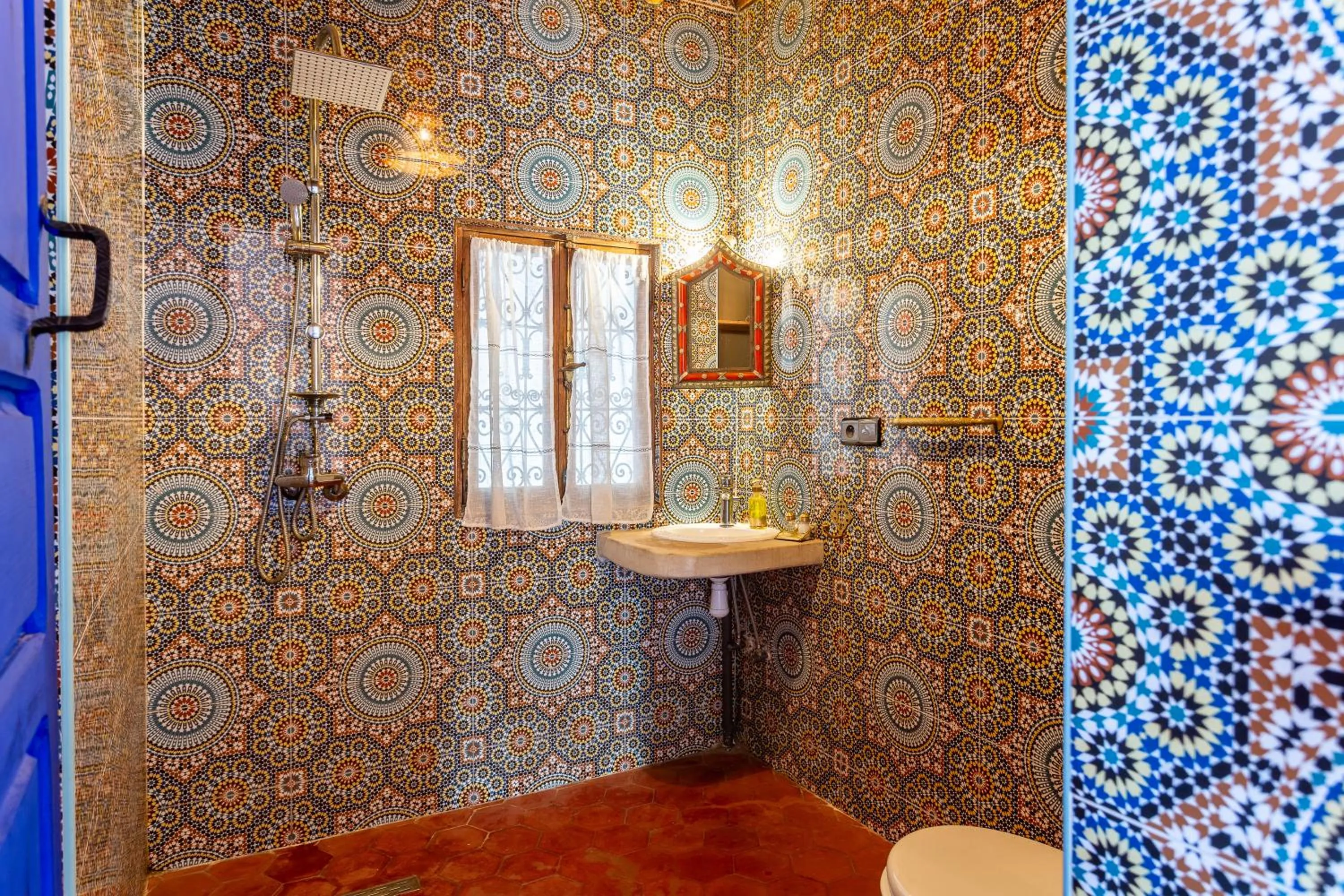 Shower in Riad Bianca Marrakech