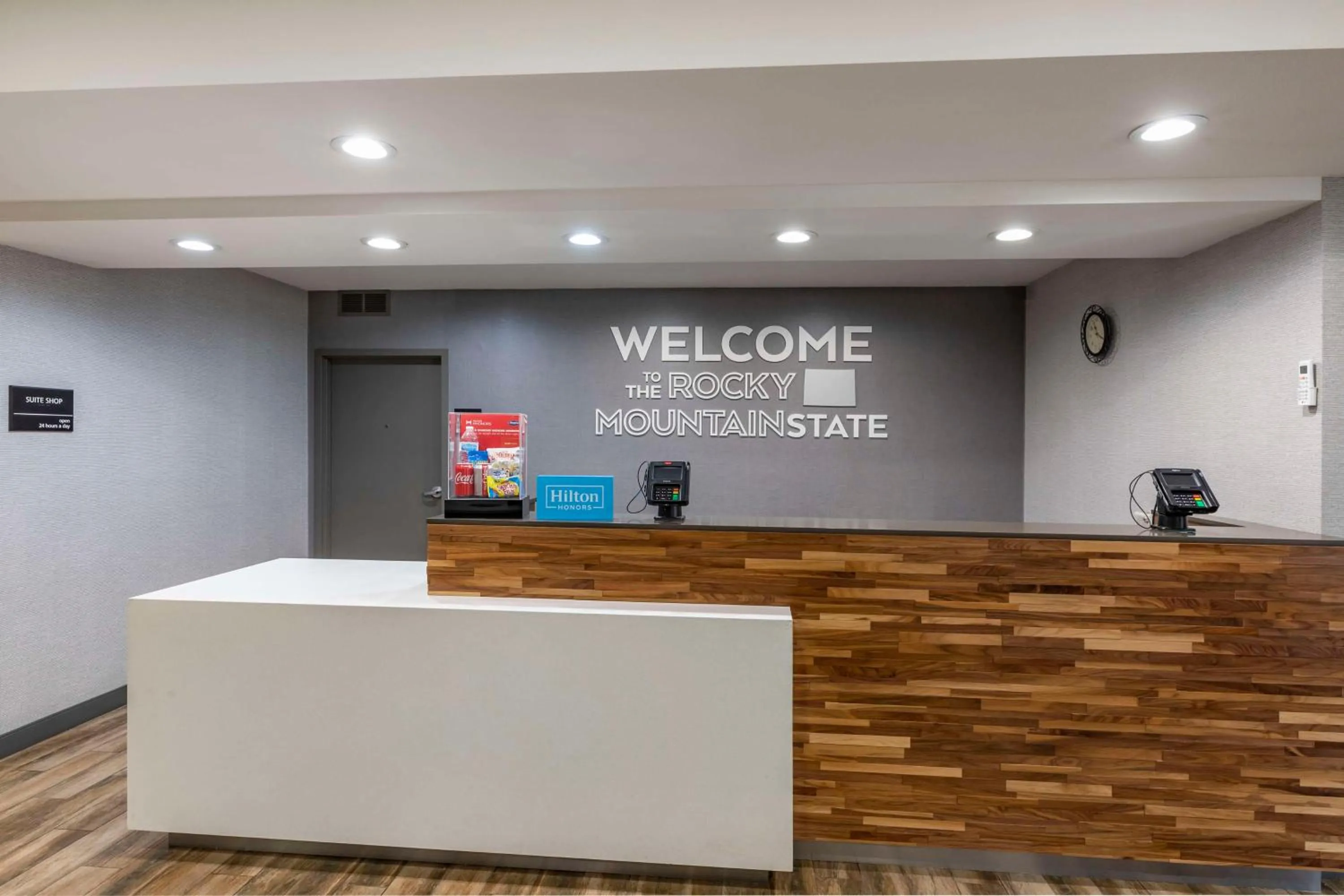 Lobby or reception in Hampton Inn Fort Collins