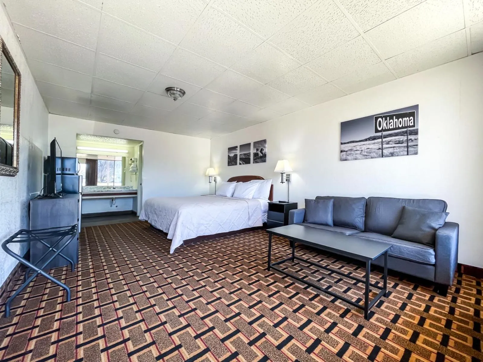 Bed in Kings Inn Valliant