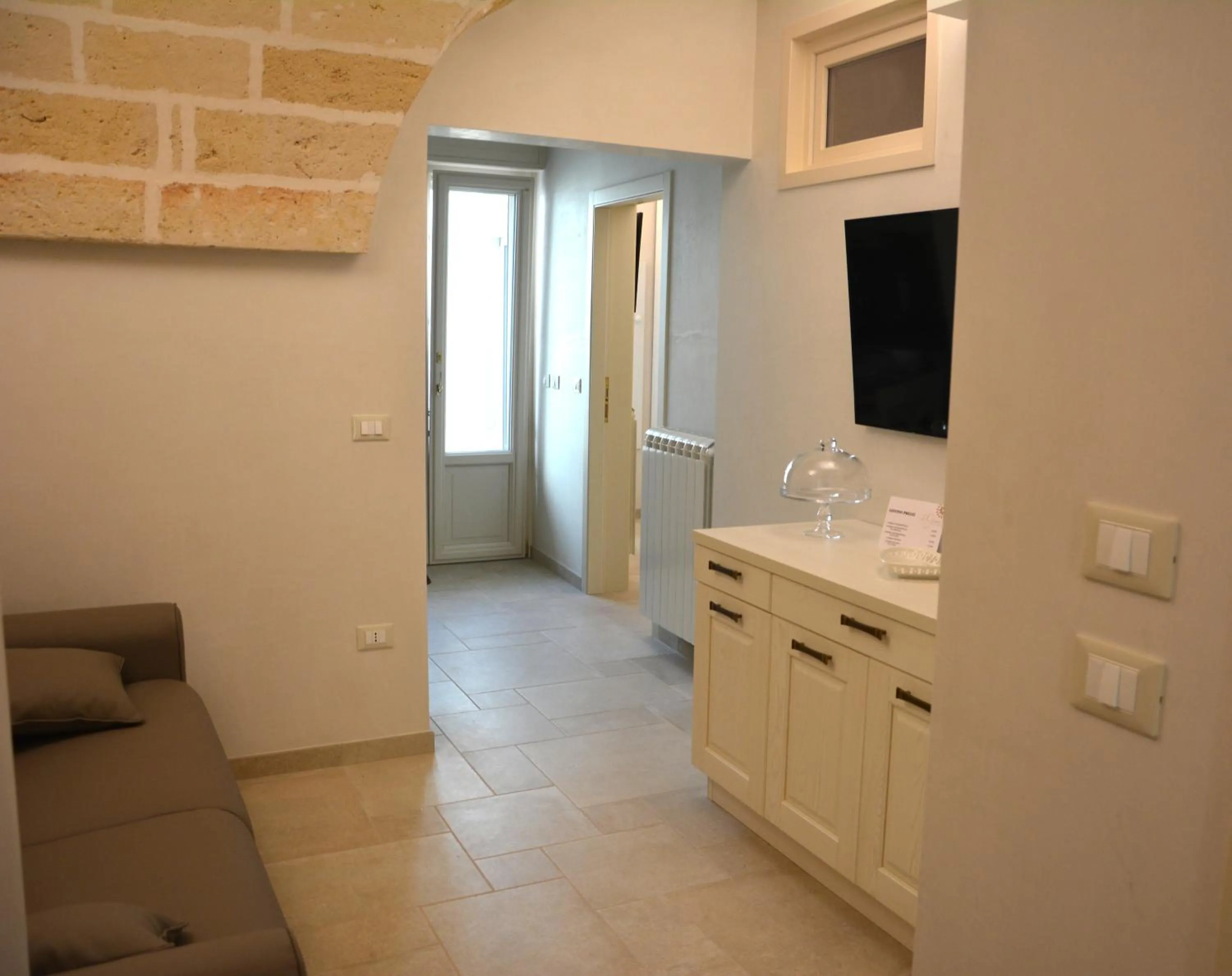 Communal lounge/ TV room in Le Giare B&B
