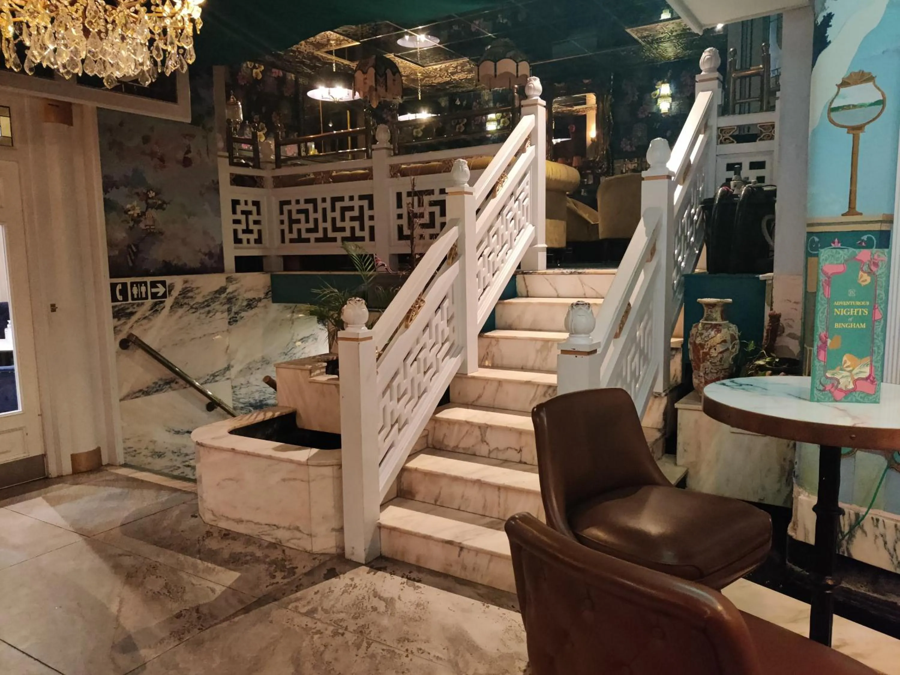 Seating area in Bingham Townhouse Hotel