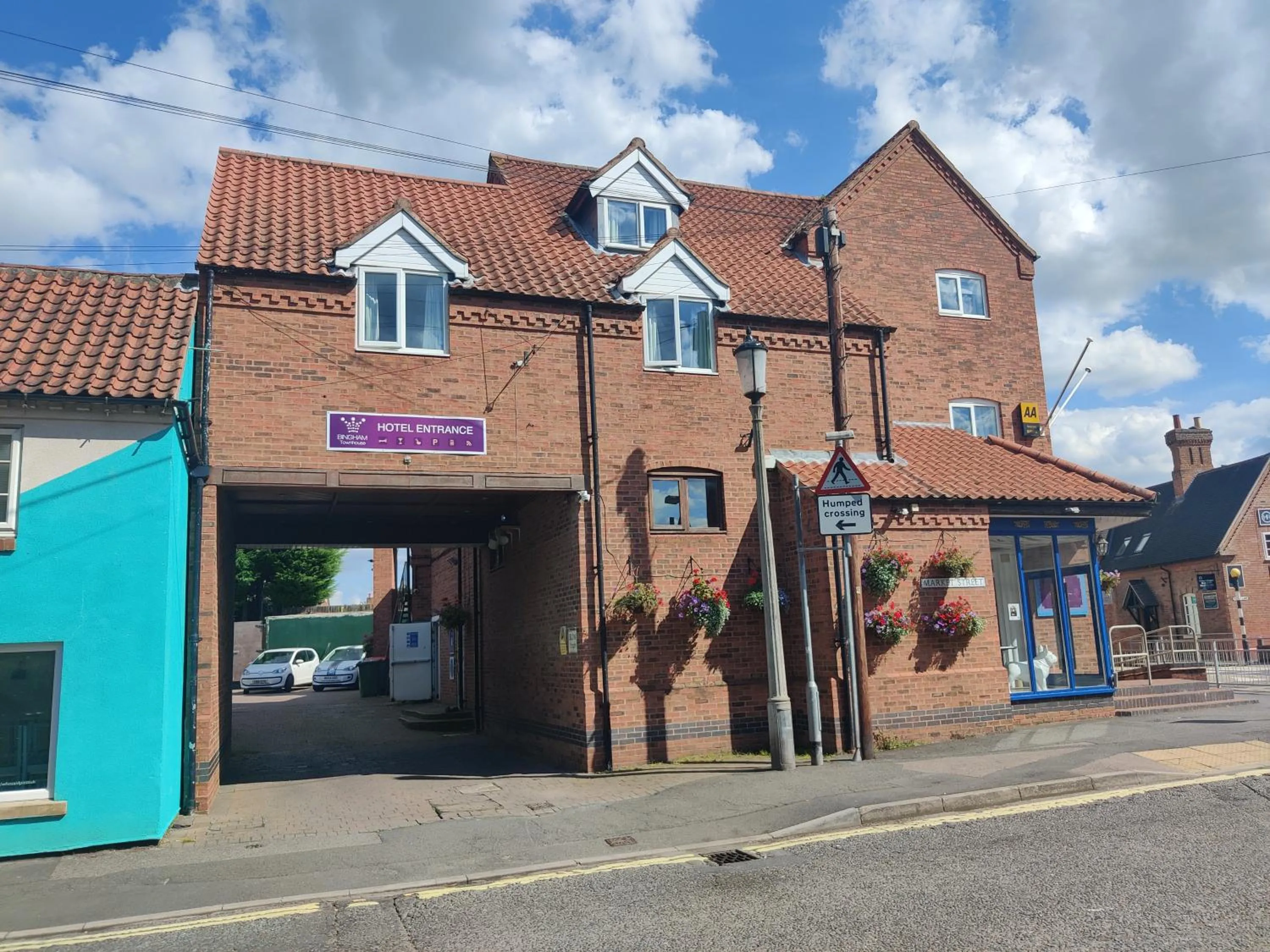 Property building in Bingham Townhouse Hotel