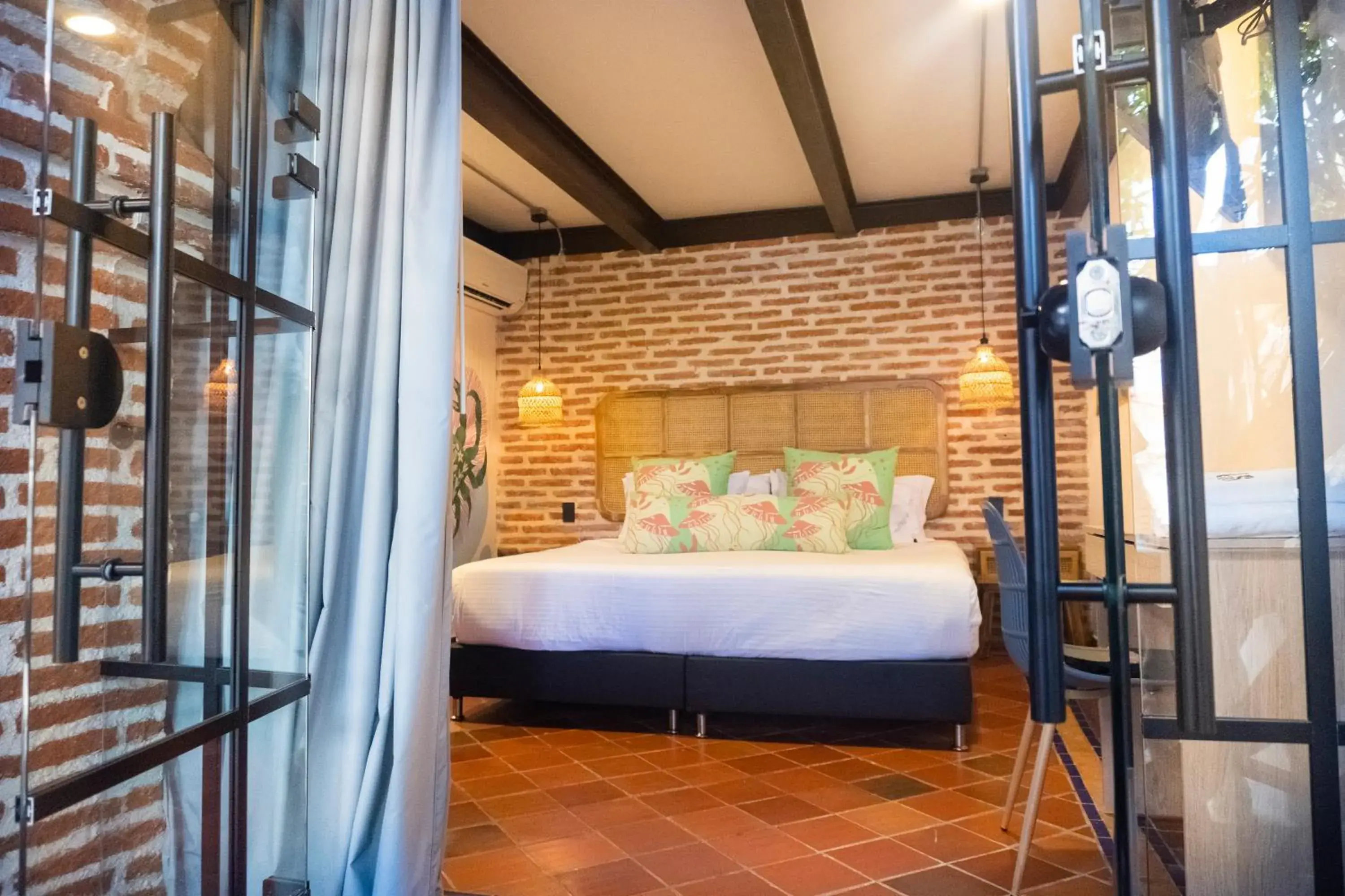 Superior King Room in Los Patios Hostel Cartagena Superior King Room in Los Patios Hostel Cartagena