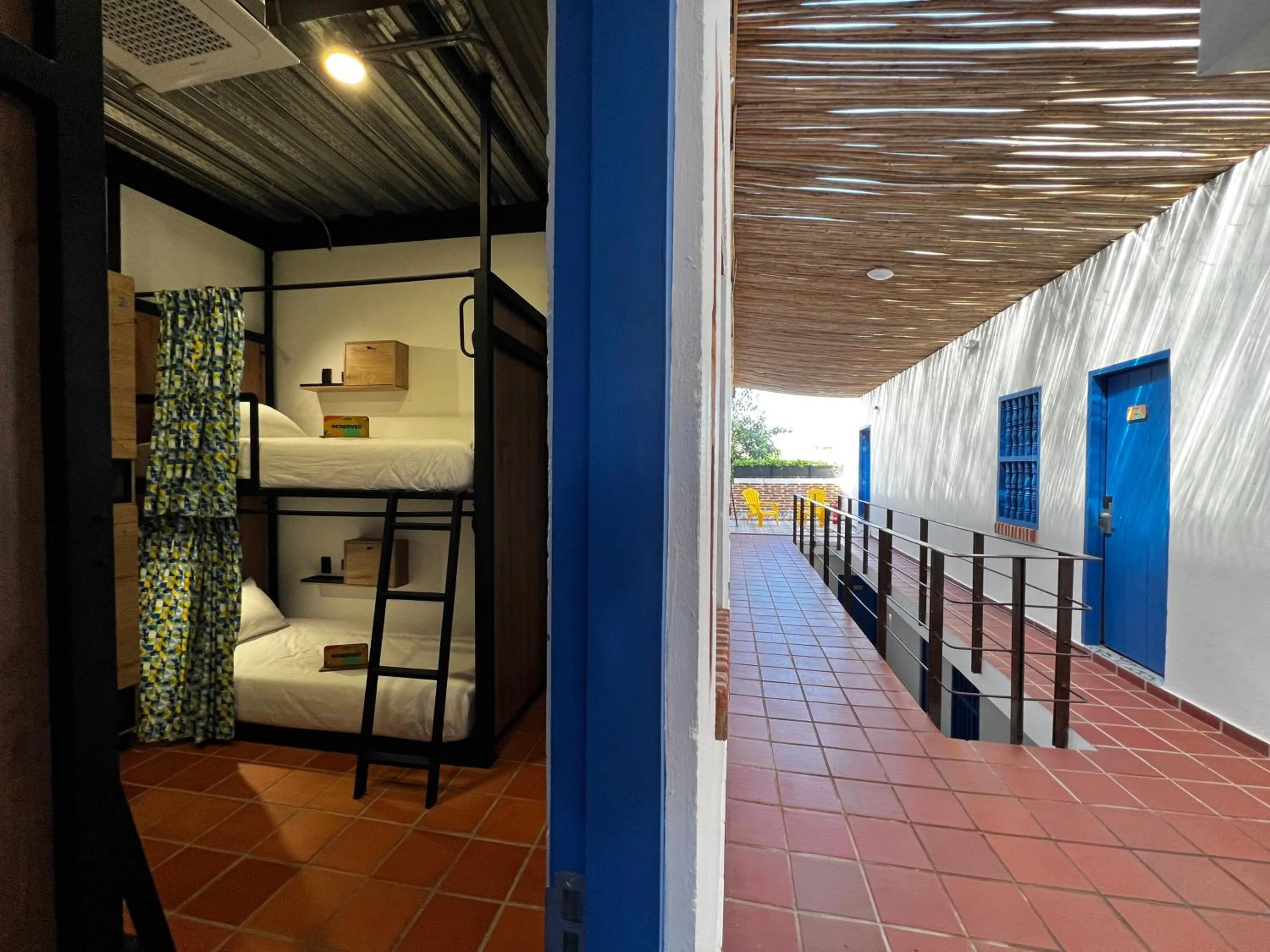 Balcony/Terrace, Bed in Hotel Casa Baluarte